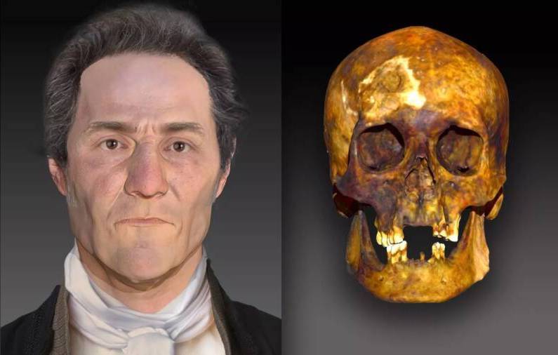 Rekonstruálták a vámpírként elhantolt 18. századi férfi arcát