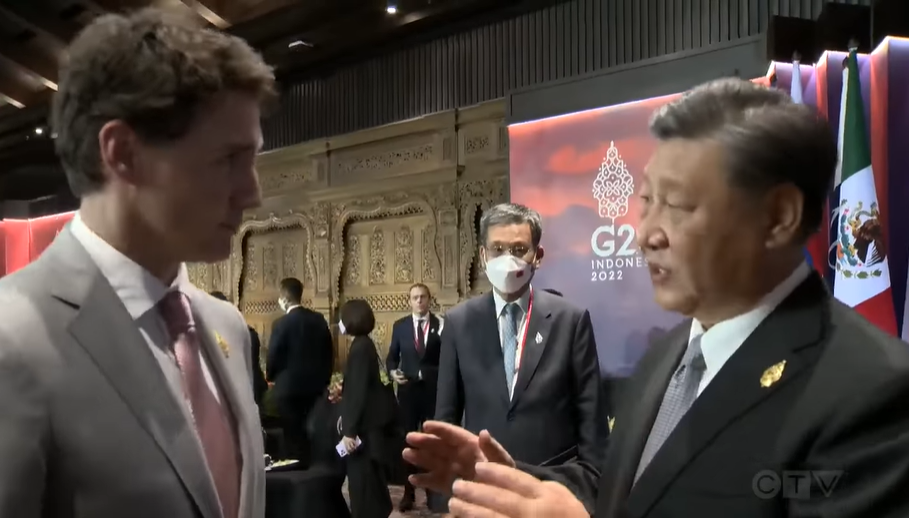 Jókora lelkifröccsöt kapott Hszi Csin-pingtől a kanadai miniszterelnök