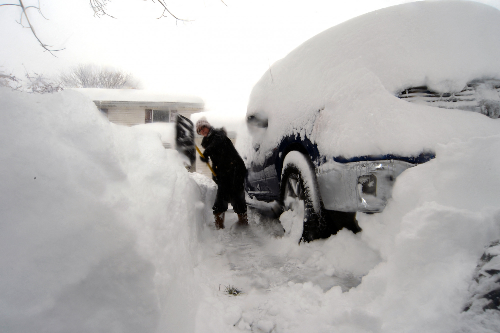 Óriási hóvihar volt New York államban