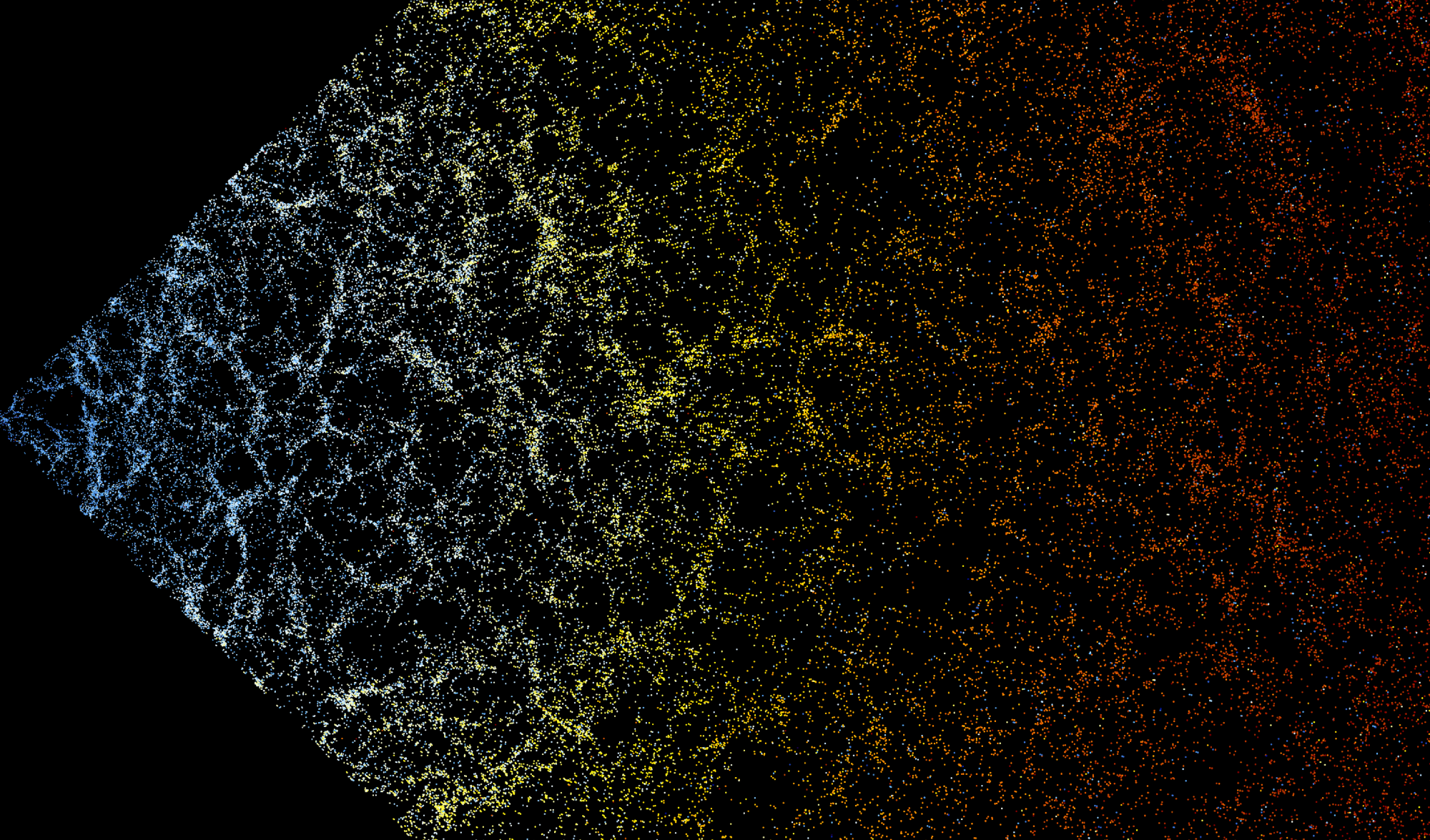 Elkészült az univerzum legnagyobb interaktív térképe, 200 ezer galaxist lehet bejárni rajta