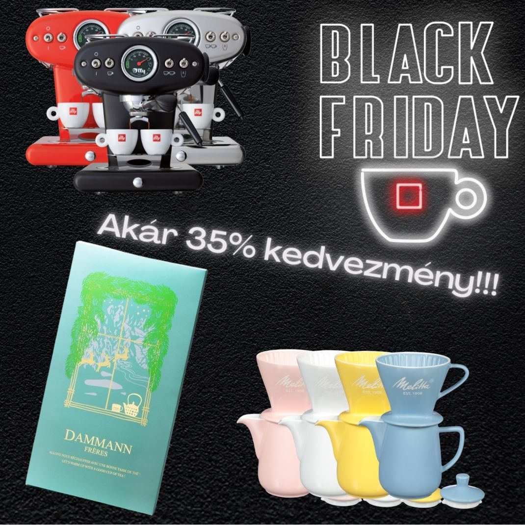 Akár 35% – Black Friday az EspressoShop.hu-n november 25-től 27-ig!