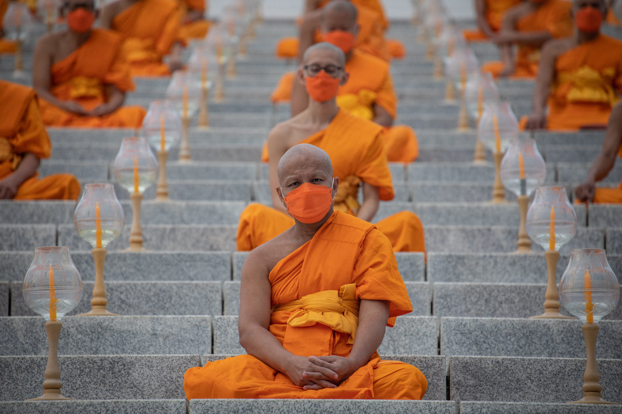 Üresen maradt a thaiföldi buddhista templom, miután az összes szerzetes megbukott a drogteszten