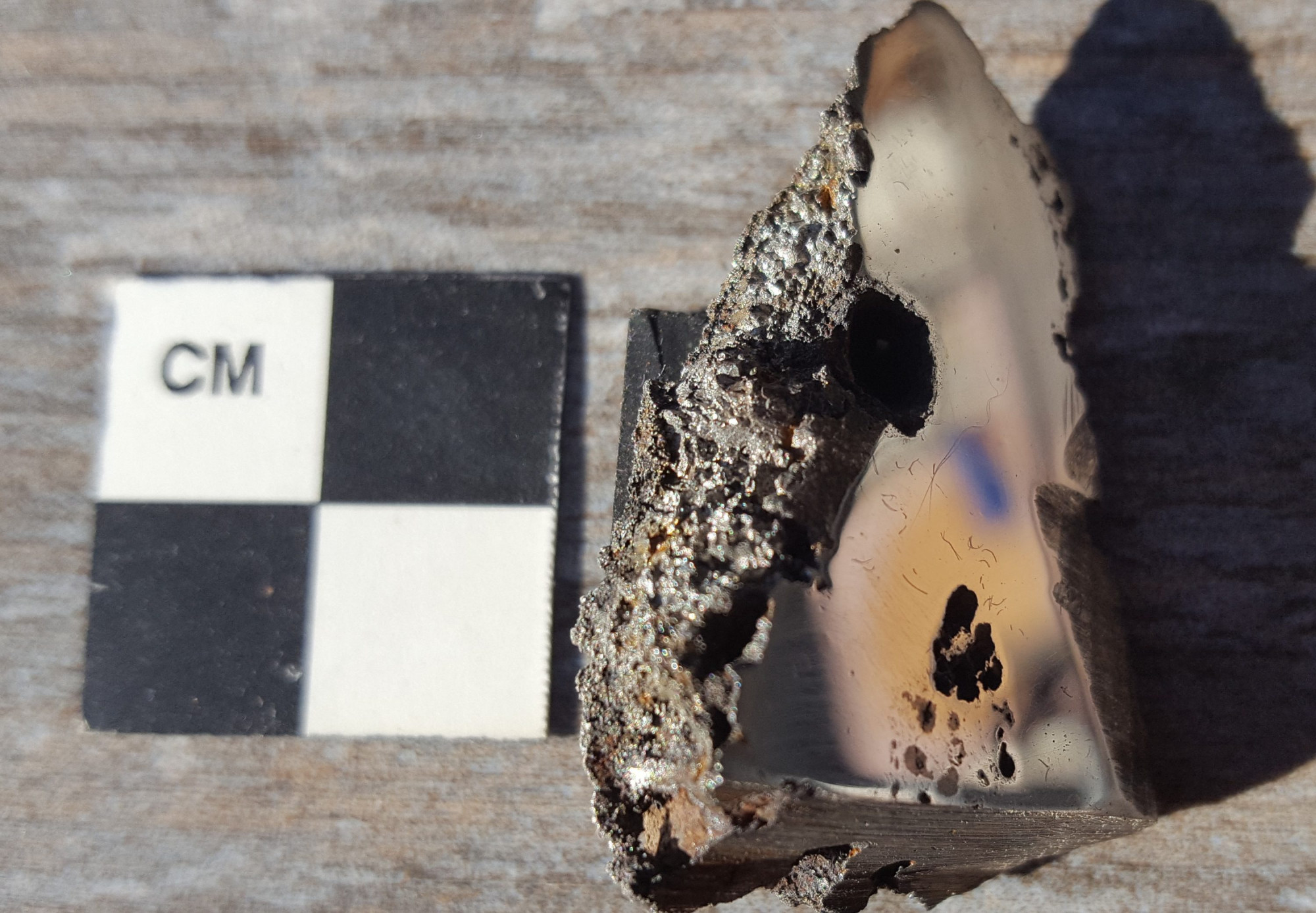 Ismeretlen ásványokat találtak egy szomáliai meteoritban