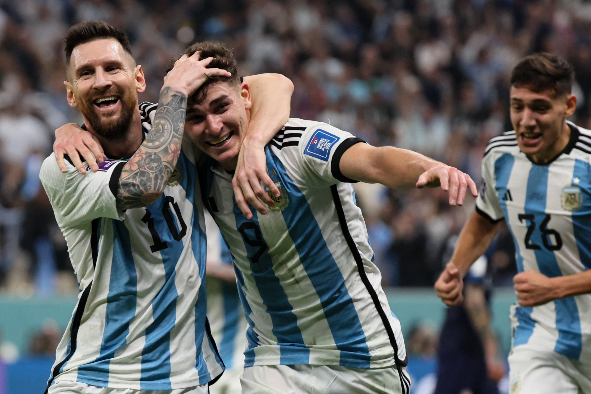 Messi vezetésével vébédöntős Argentína