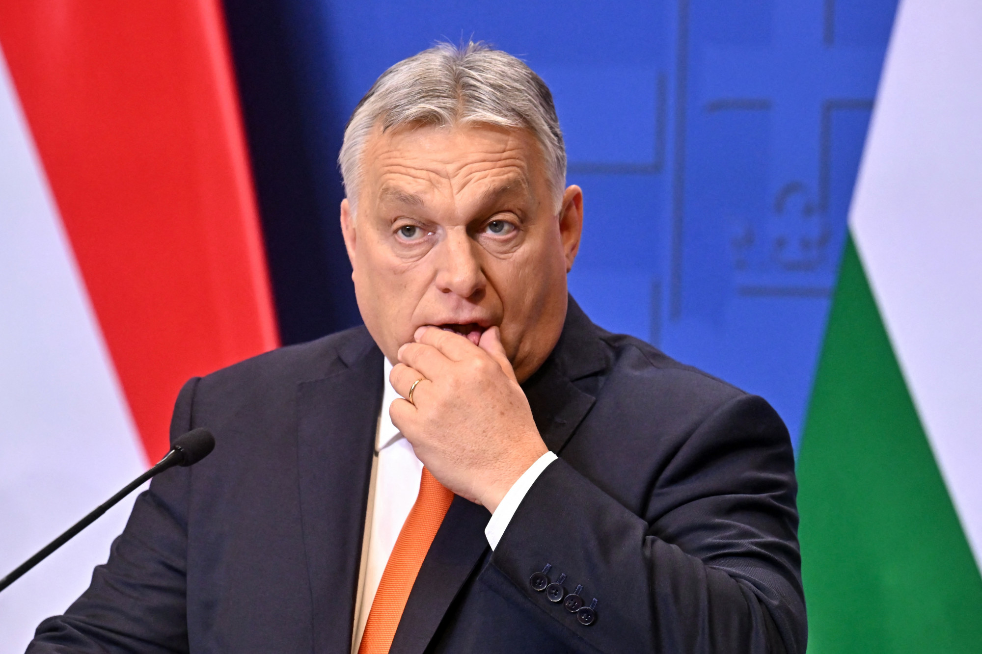 Orbán Viktor évet értékelt, most újságírói kérdésekre válaszol a Kormányinfón