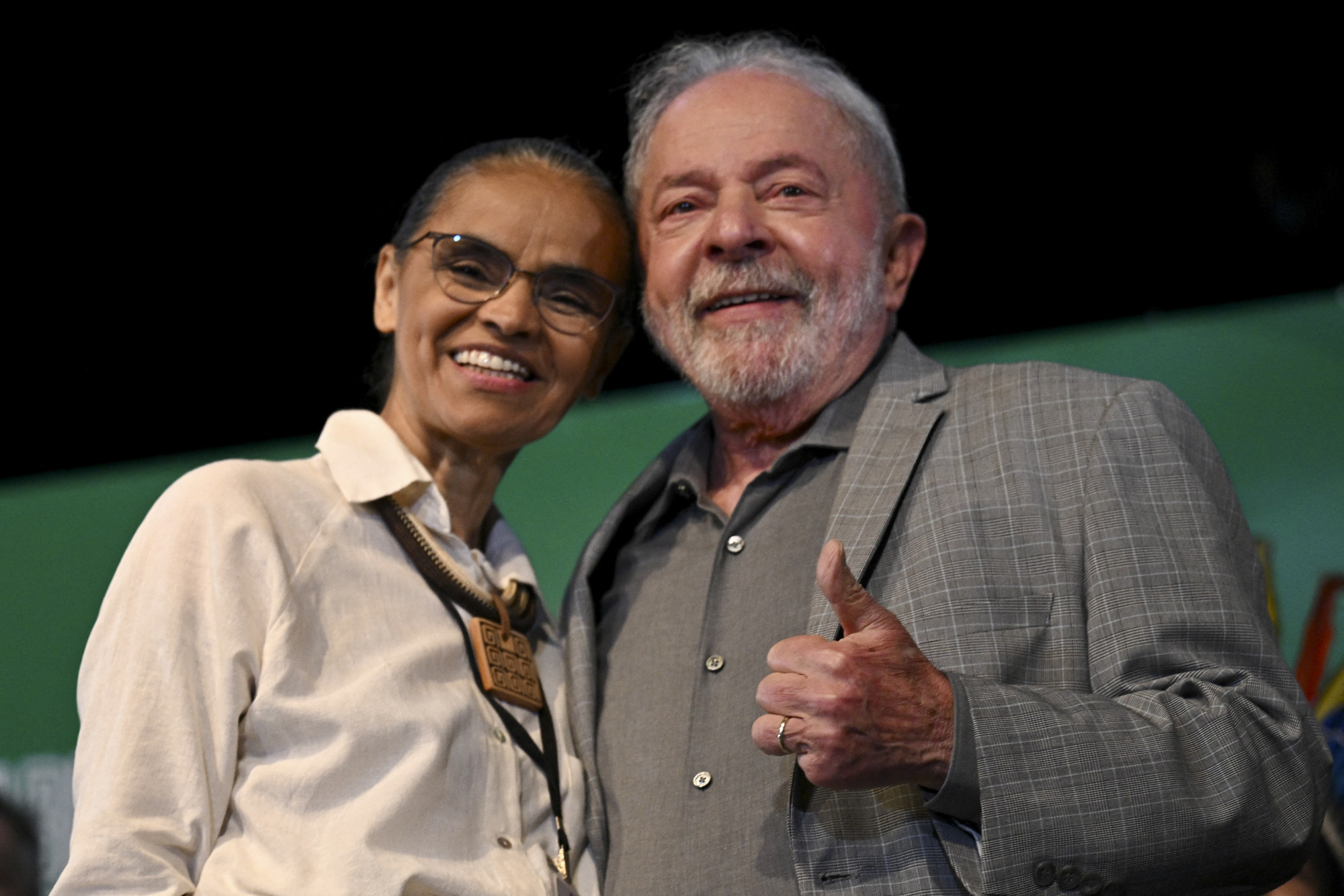 Marina Silva és Lula 2022. december 29-én
