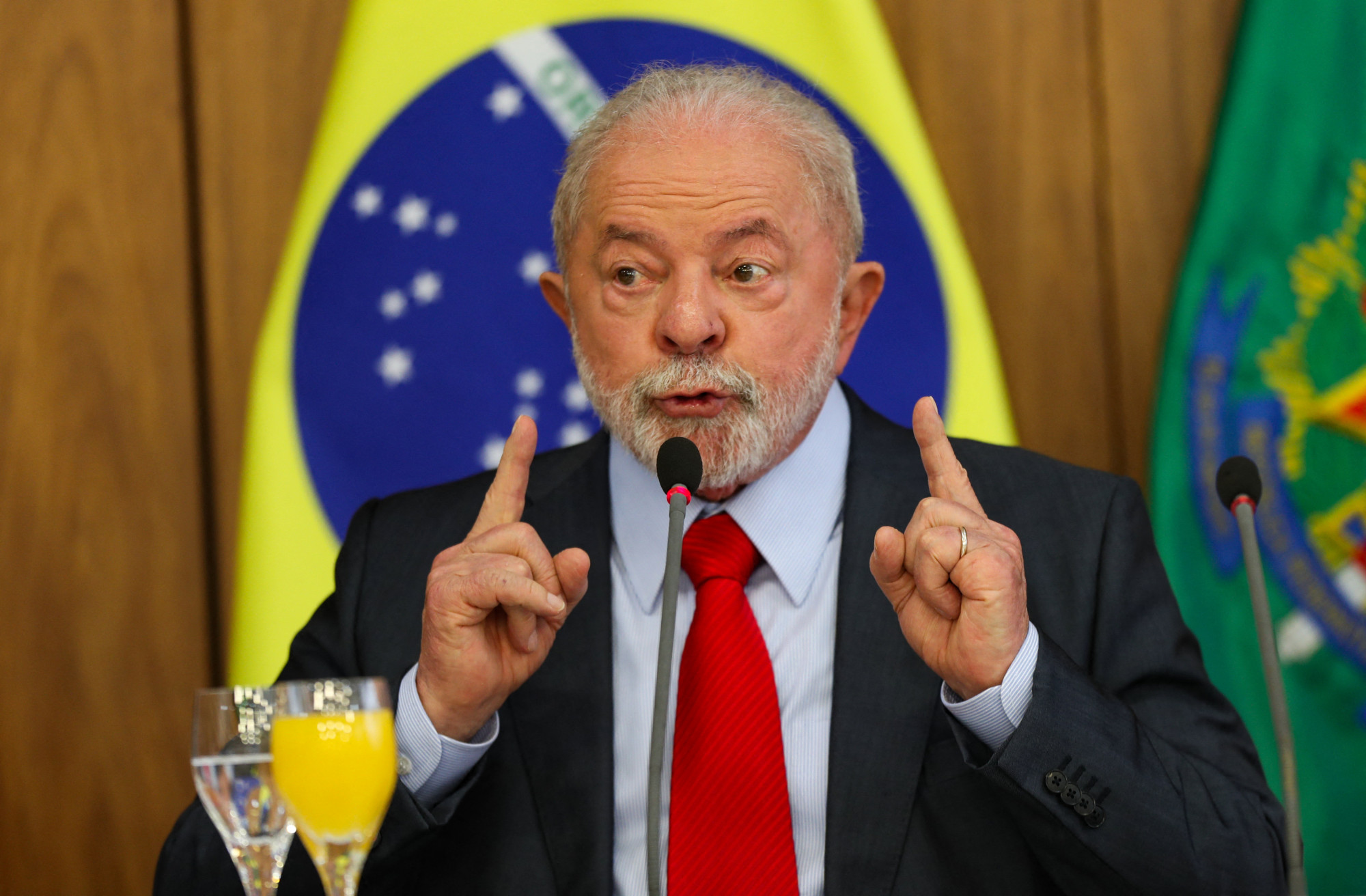 Luiz Inacio Lula da Silva brazil elnök január 12-én.