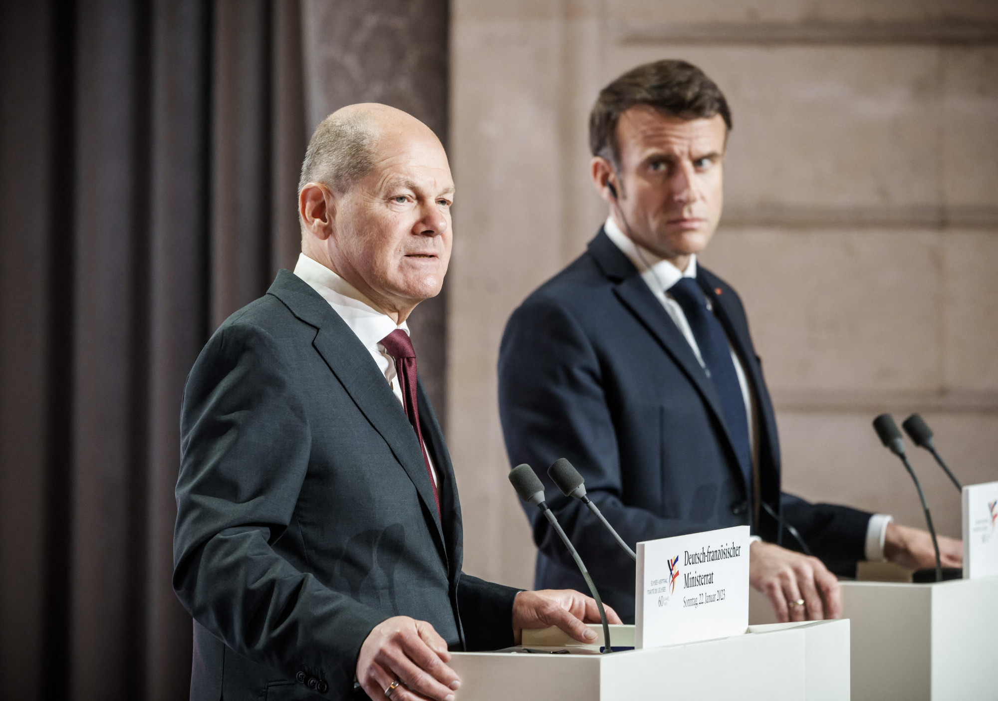Scholz és Macron együtt állt ki Ukrajna támogatása mellett