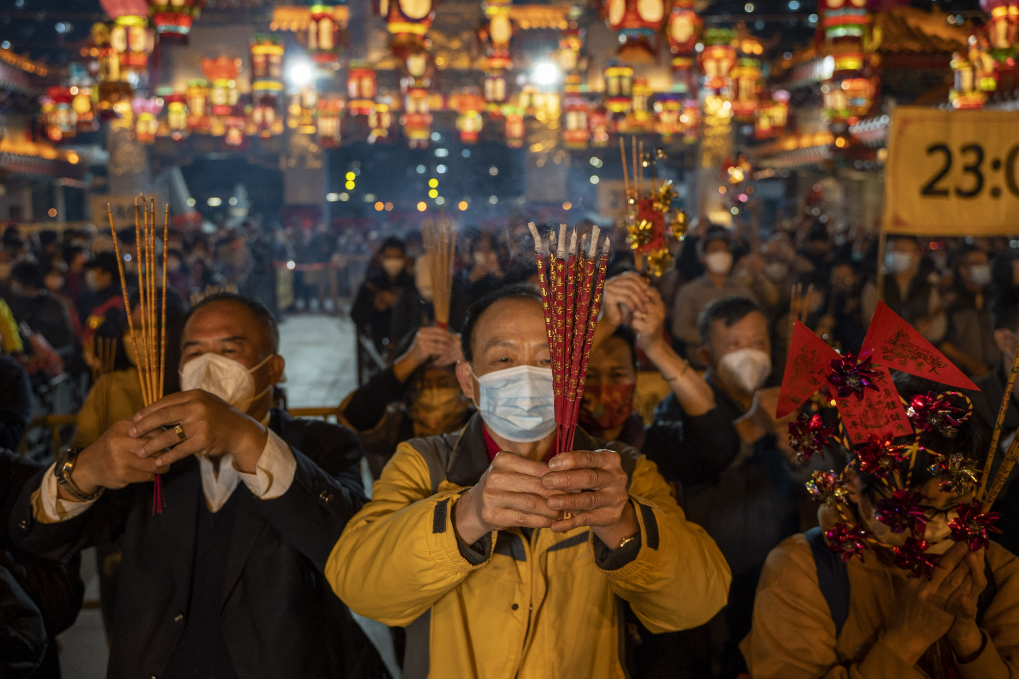 Hosszú idő után először ünnepelték tömegek a holdújévet Kínában.