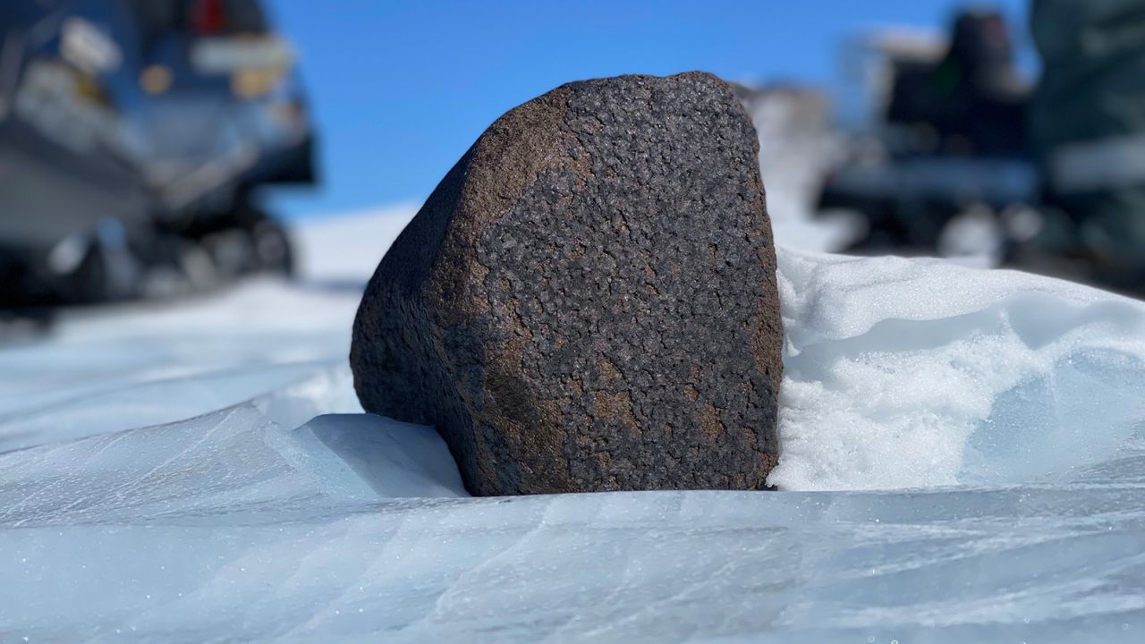 A közel 18 kilogrammos meteorit