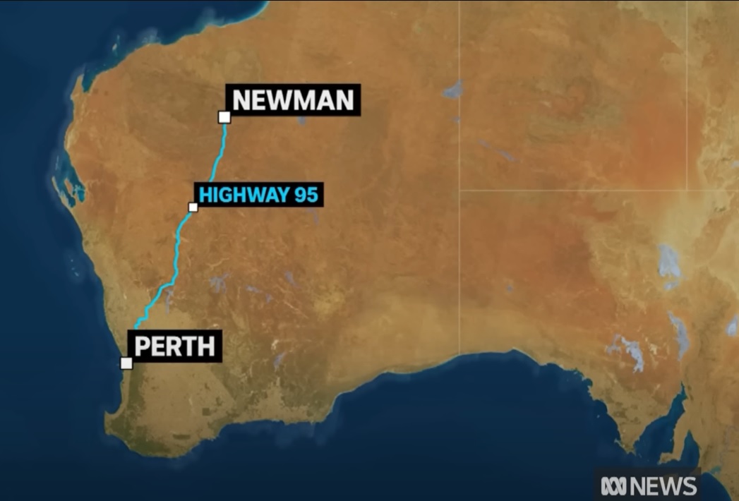 Elhagytak egy fél centis sugárzó kapszulát az ausztrál autópályán