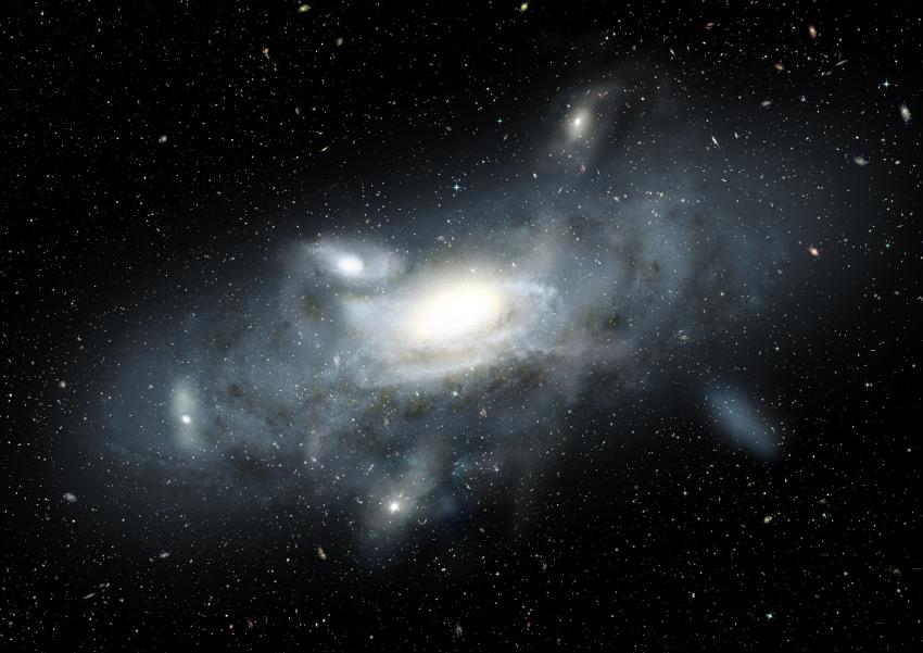 A 9 milliárd fényév távolságban felfedezett ősi galaxis olyan, mintha a korai Tejútrendszer tükörképe lenne
