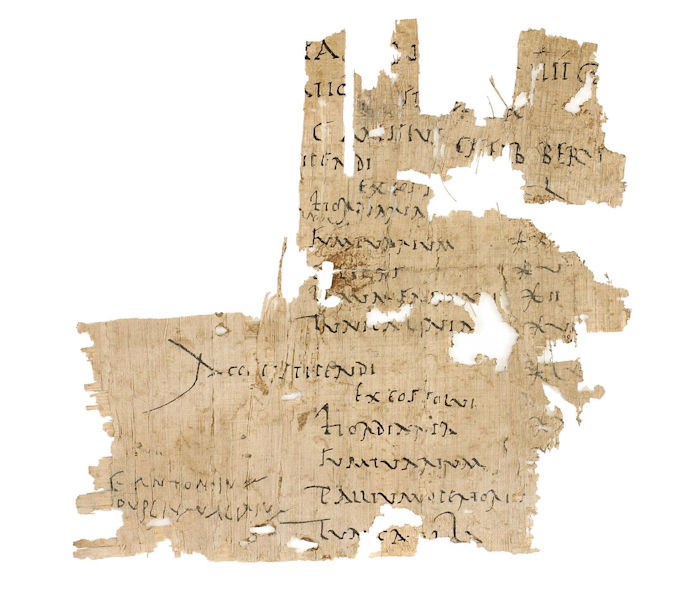 1900 év után kerültek elő Gaius Messius római katona fizetési papírjai Masszádában