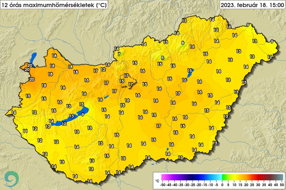 Szombaton megdőlt a napi országos és a budapesti melegrekord is