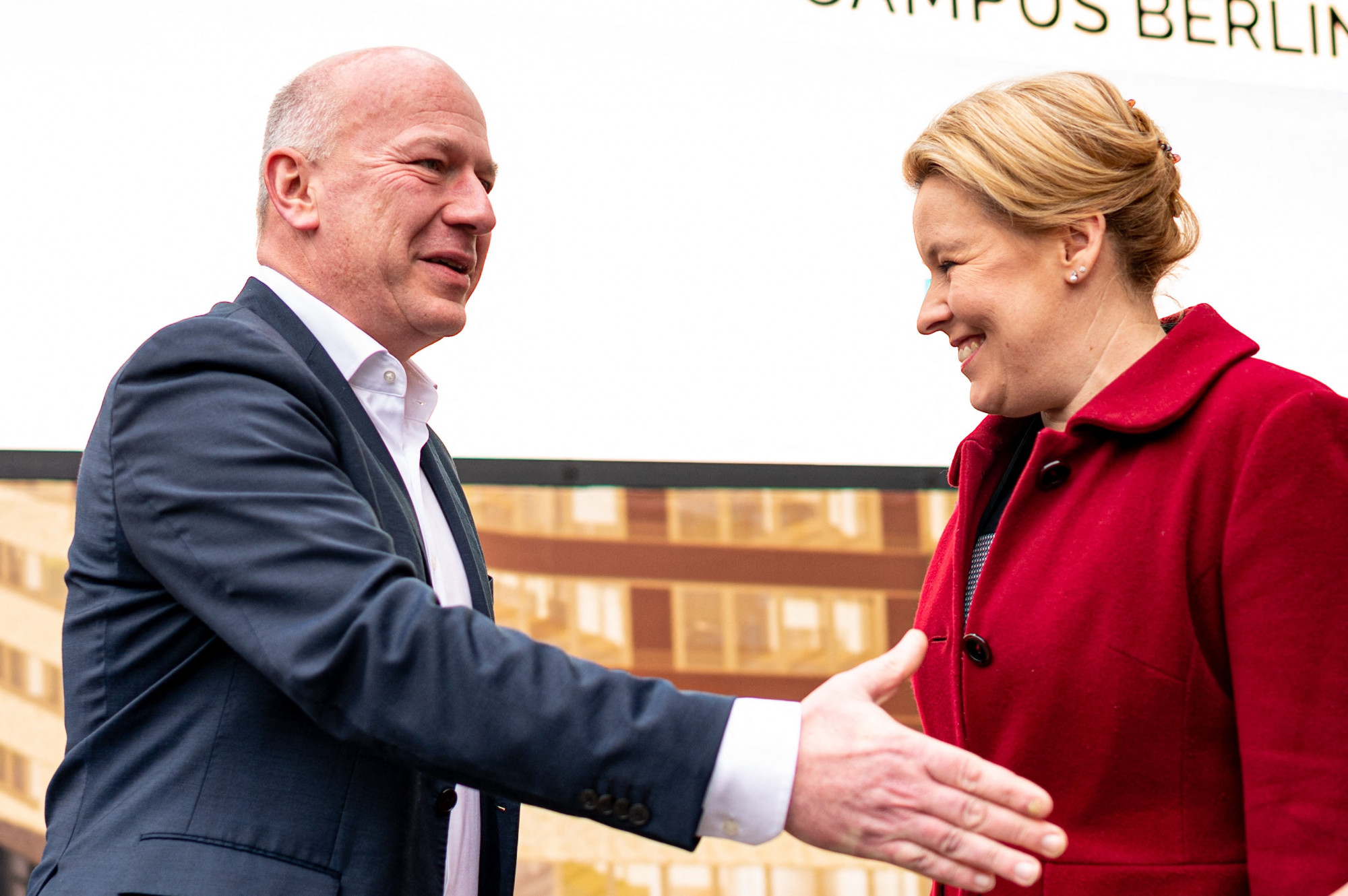 Kai Wegner (CDU) és Franziska Giffey (SPD)