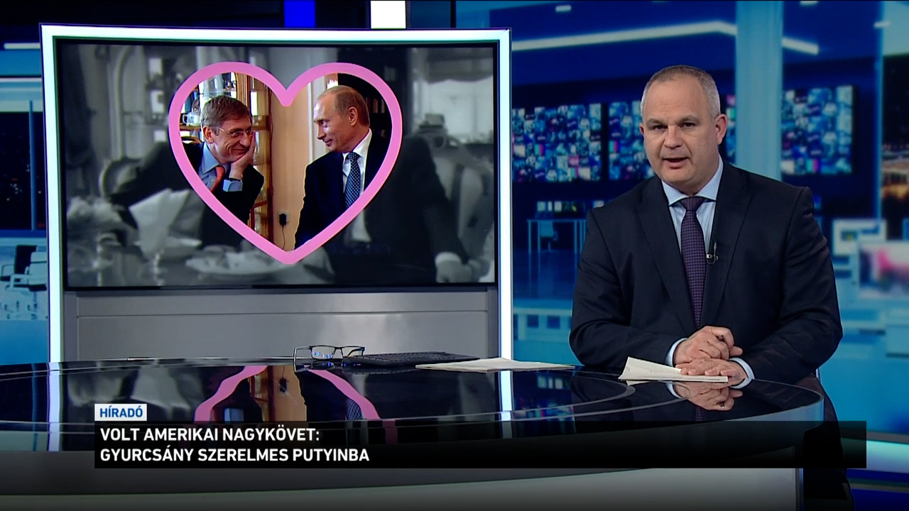Itt a tavasz, dagad a kormánypropaganda: az megy a köztévé híradójában, hogy Gyurcsány szerelmes Putyinba