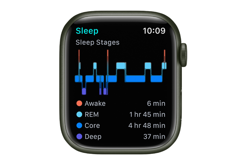 Alváskövető alkalmazás az Apple okosóráján