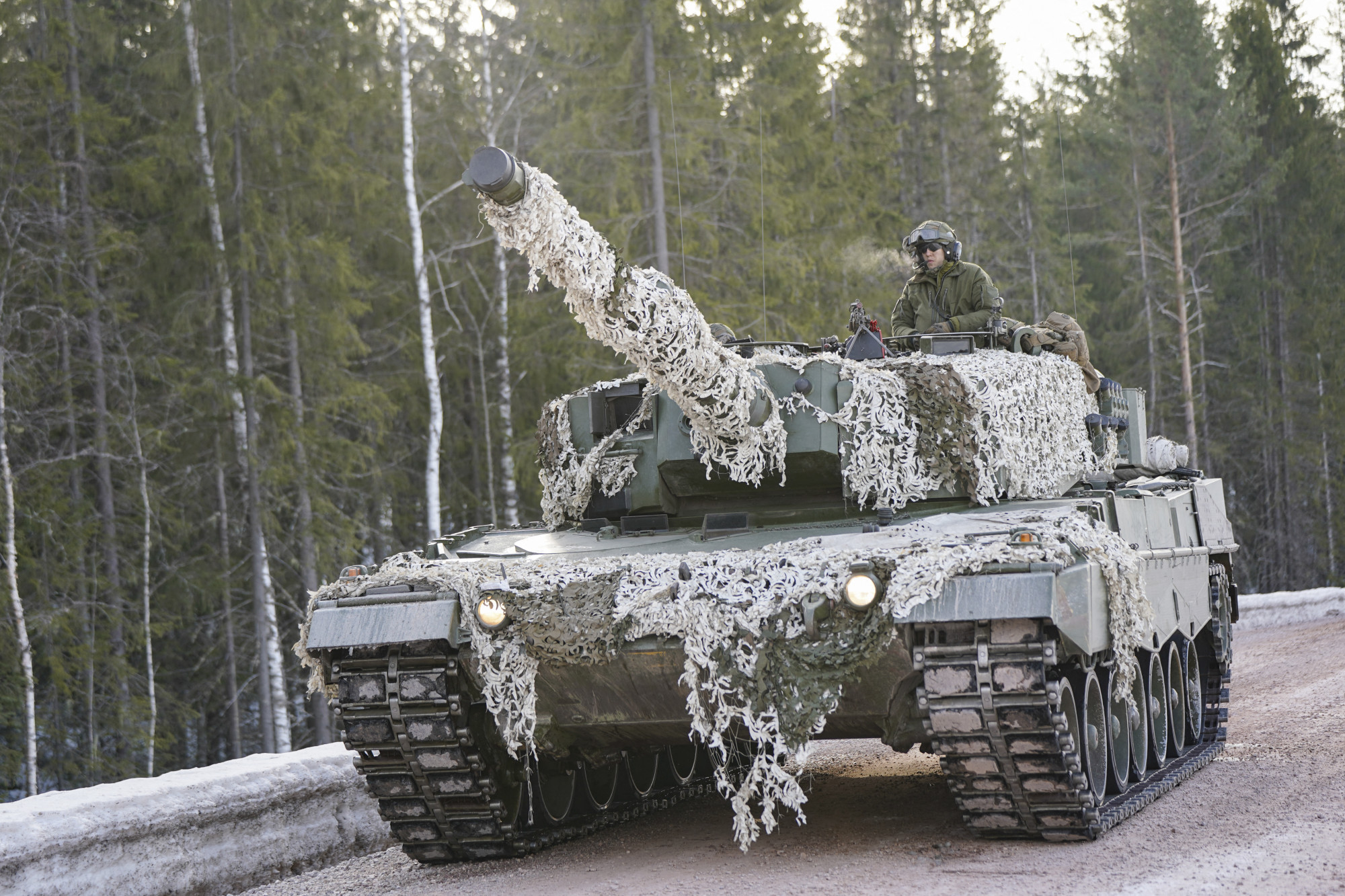 Norvégia leszállított 8 Leopard tankot Ukrajnának