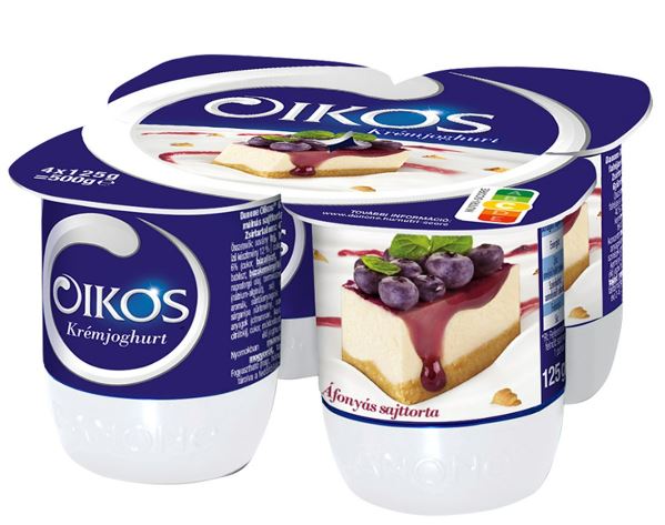 Visszahívta a Nébih a Danone áfonyás sajttorta ízű görög joghurtját