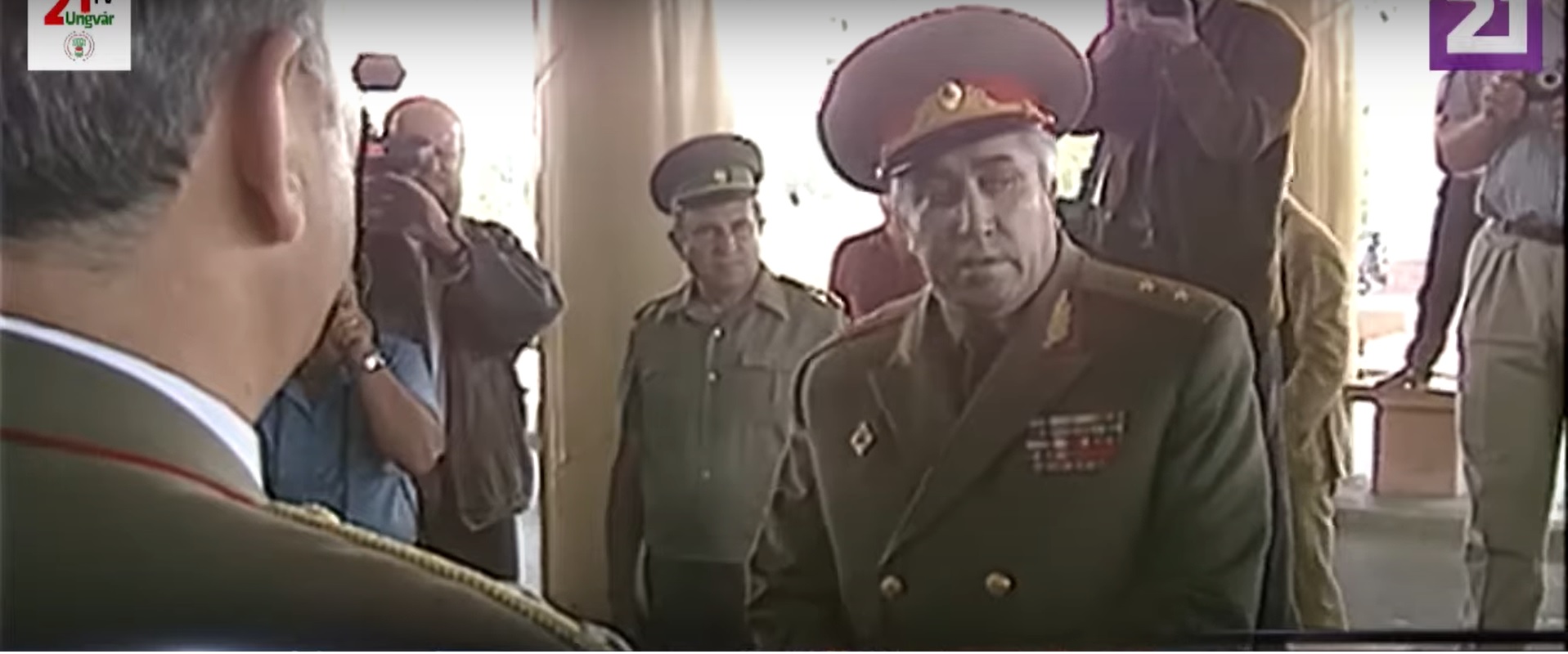 Viktor Silov altábornagy elhagyja Magyarországot 1991. június 19-én