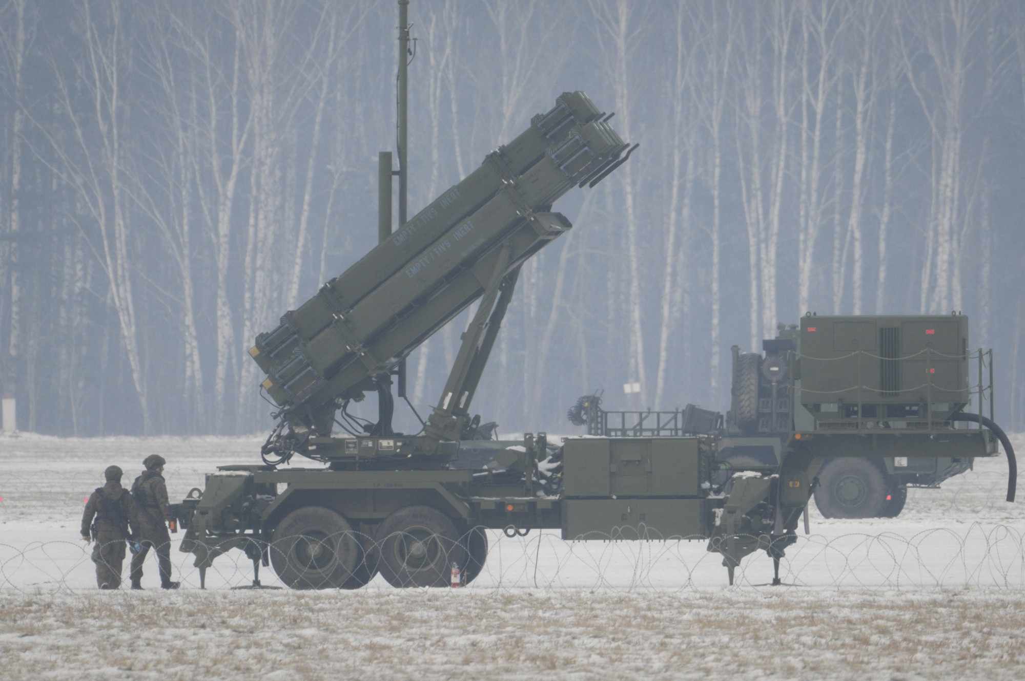 Patriot légvédelmi rendszer érkezett Ukrajnába