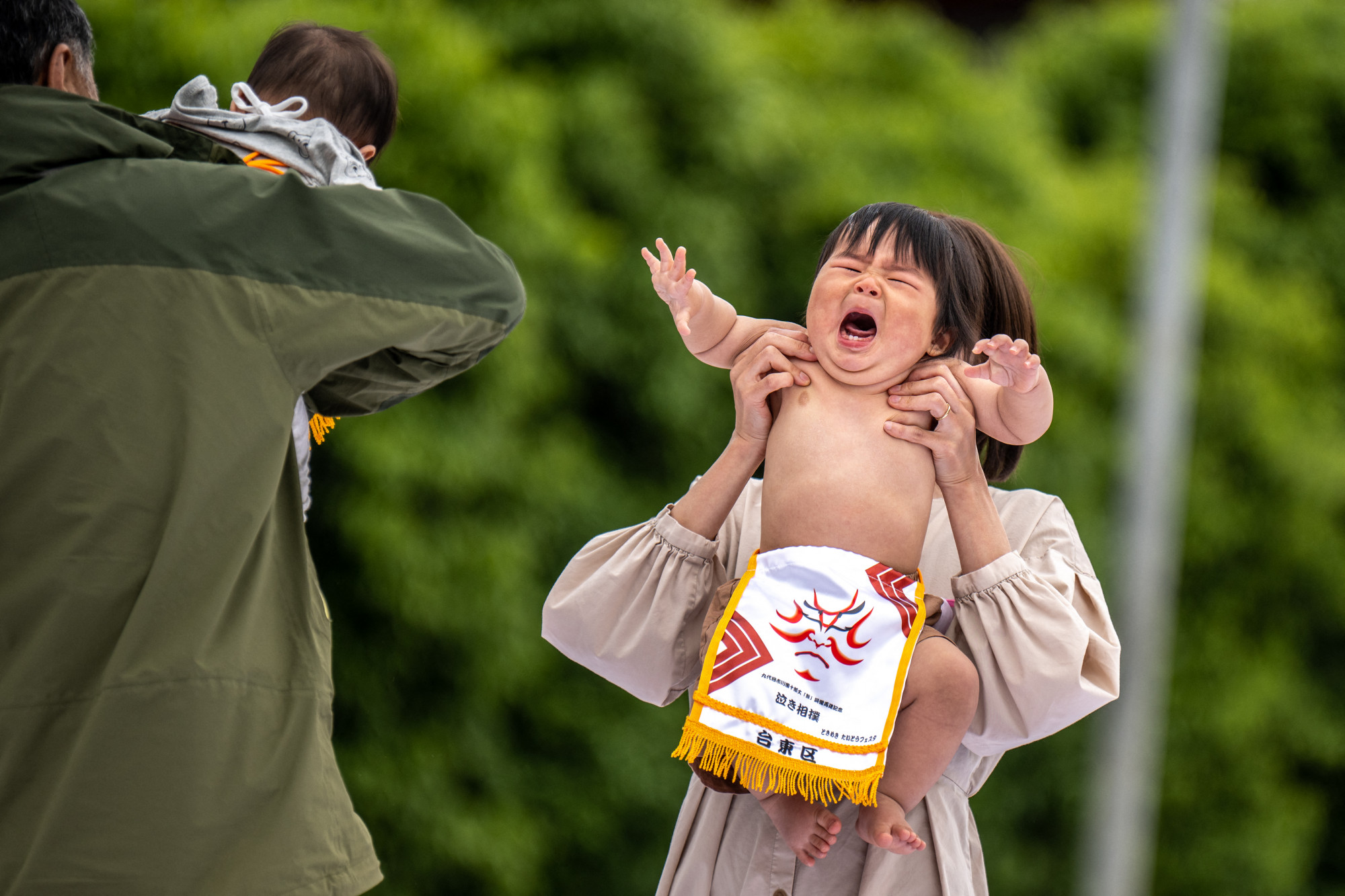 Vége a járványnak, újra van sírócsecsemő-fesztivál Japánban