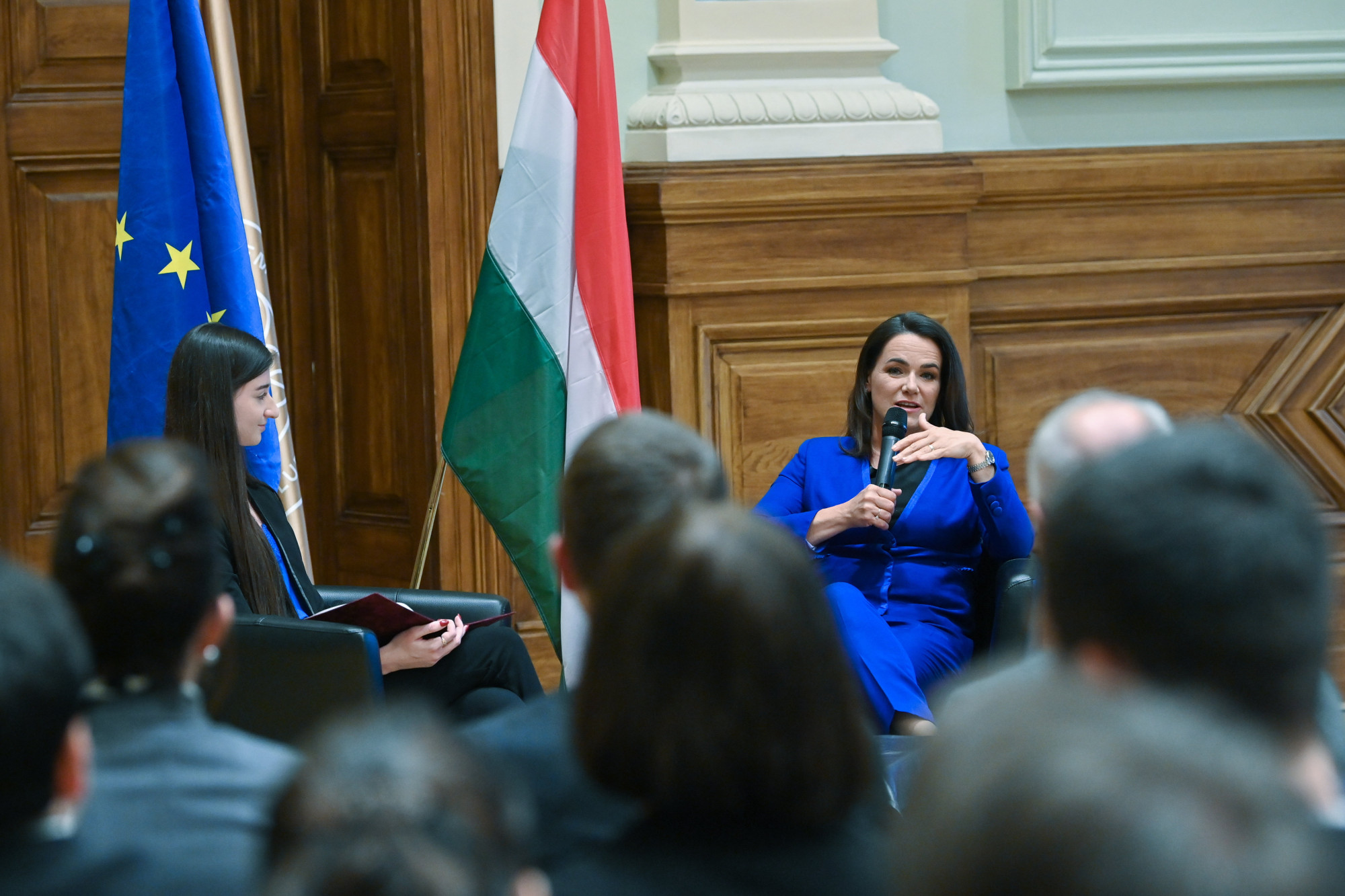 Novák Katalin azt tervezi, hogy jövőre az összes női államfőt meghívja Magyarországra