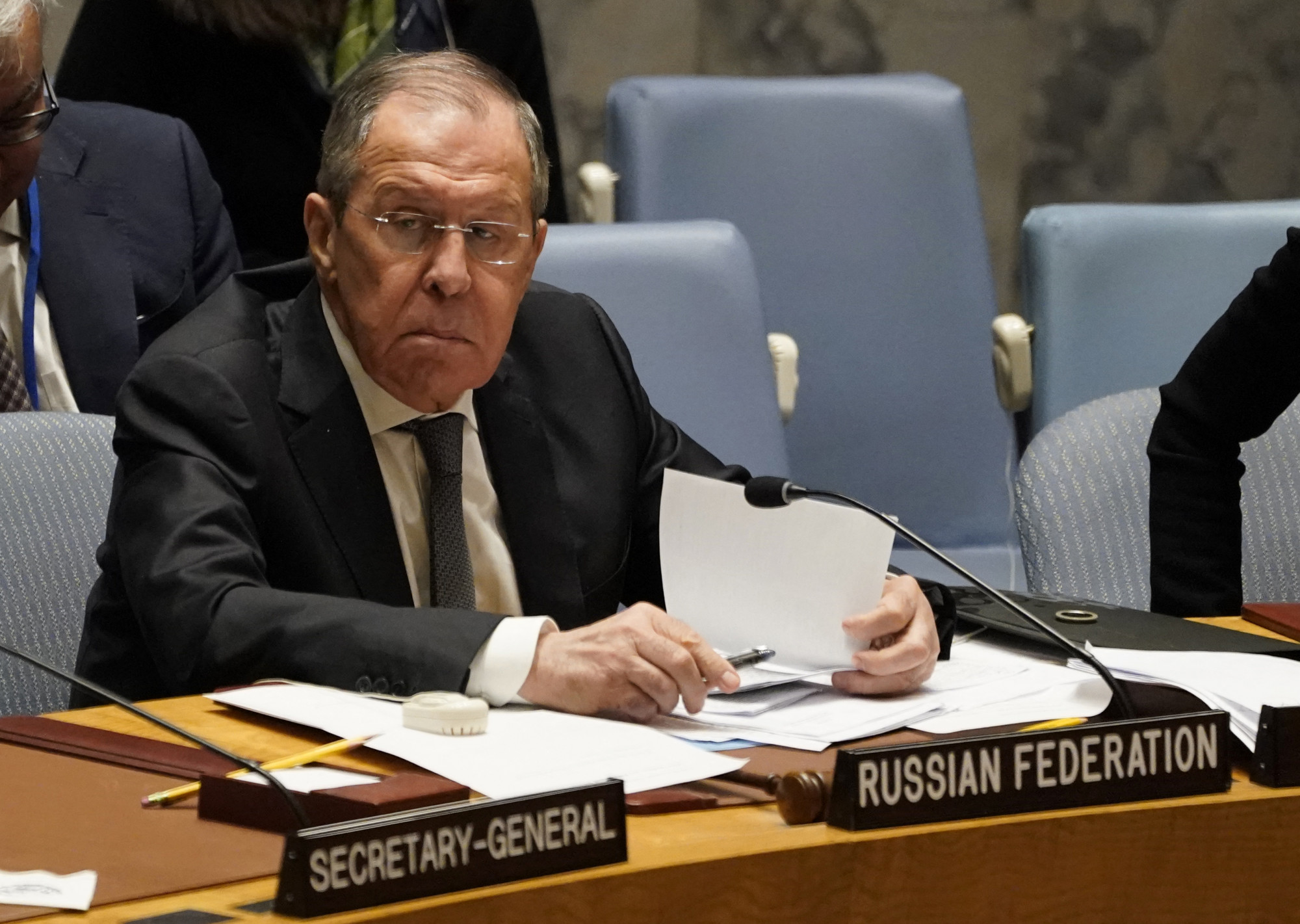 Az orosz külügyminiszter szerint Ukrajna támadta meg Oroszországot