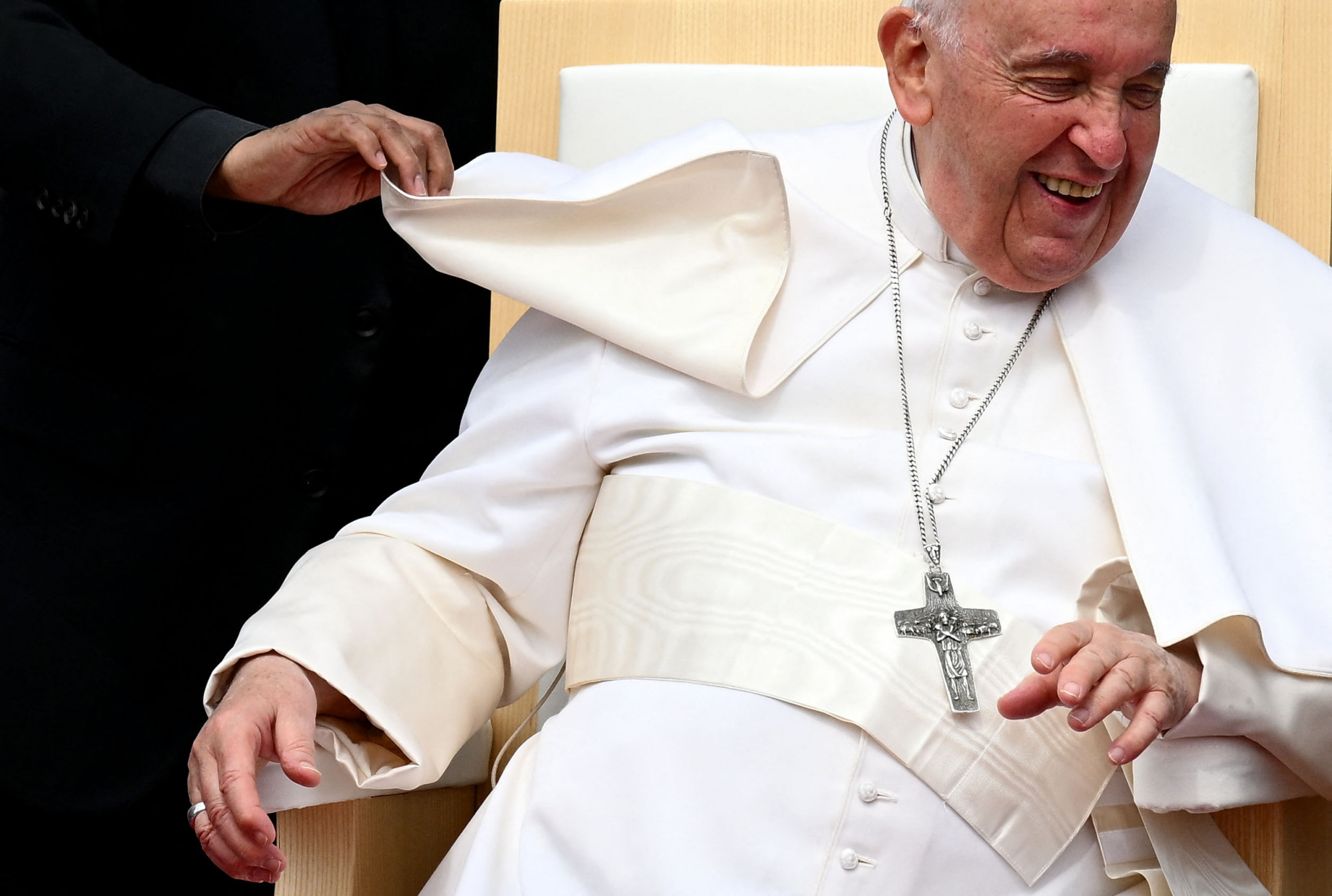 Ferenc pápa: Sok egyszerű és dolgos embert láttam, akik büszkén őrzik a saját gyökereikhez való kötődést
