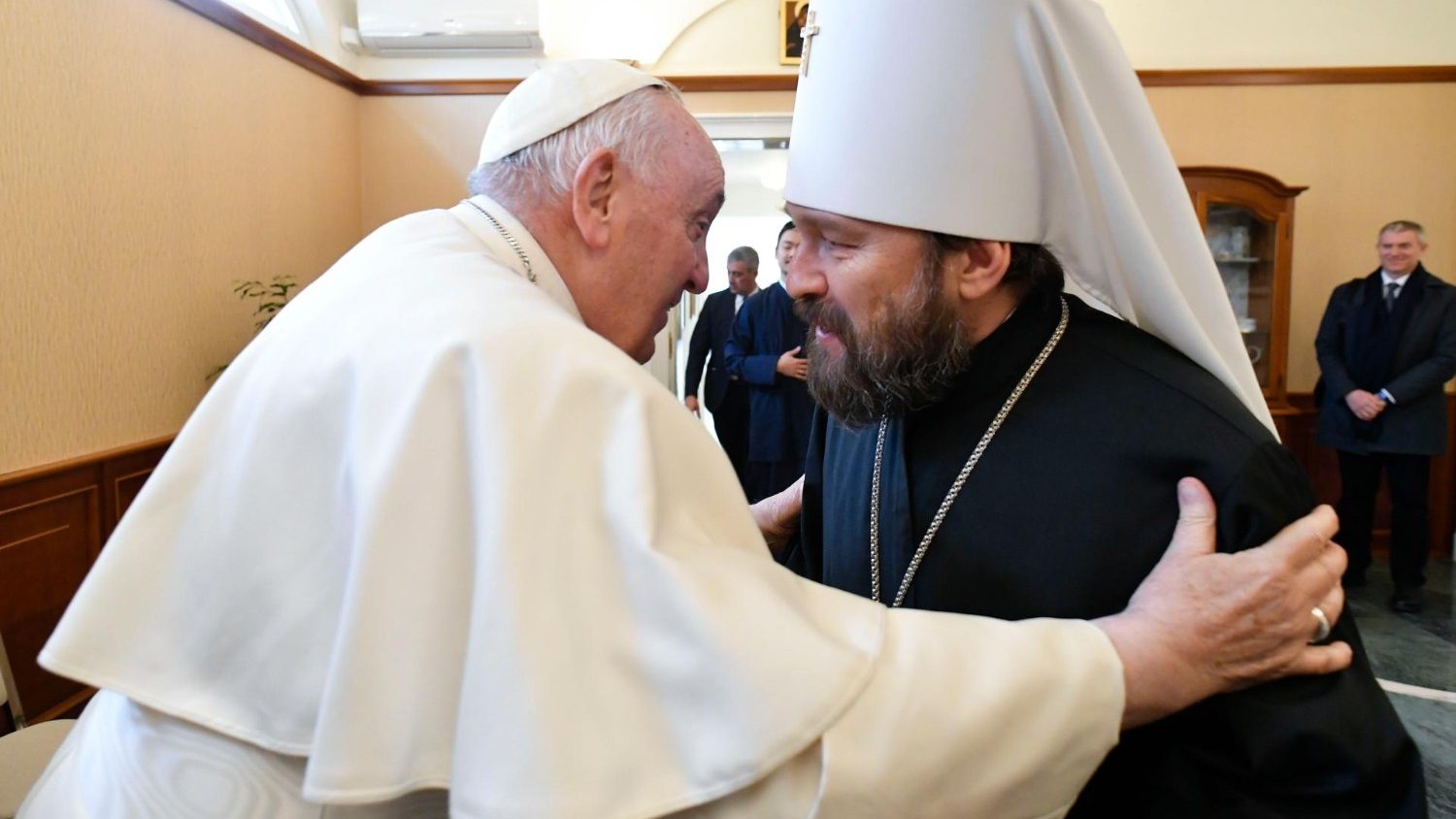 Ferenc pápa találkozott Kirill pátriárka bizalmi emberével