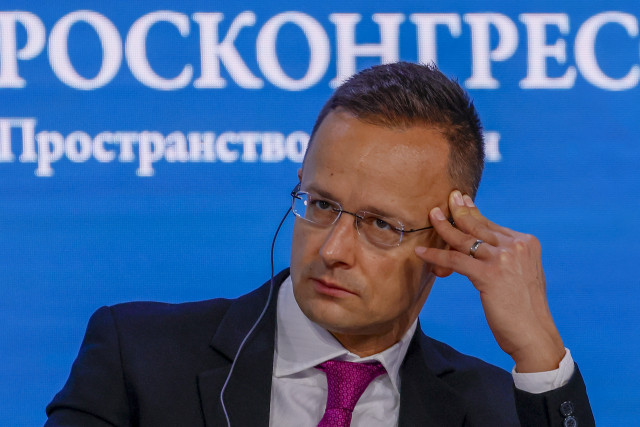 Szijjártó Péter Moszkvában 2022. október 13-án.
