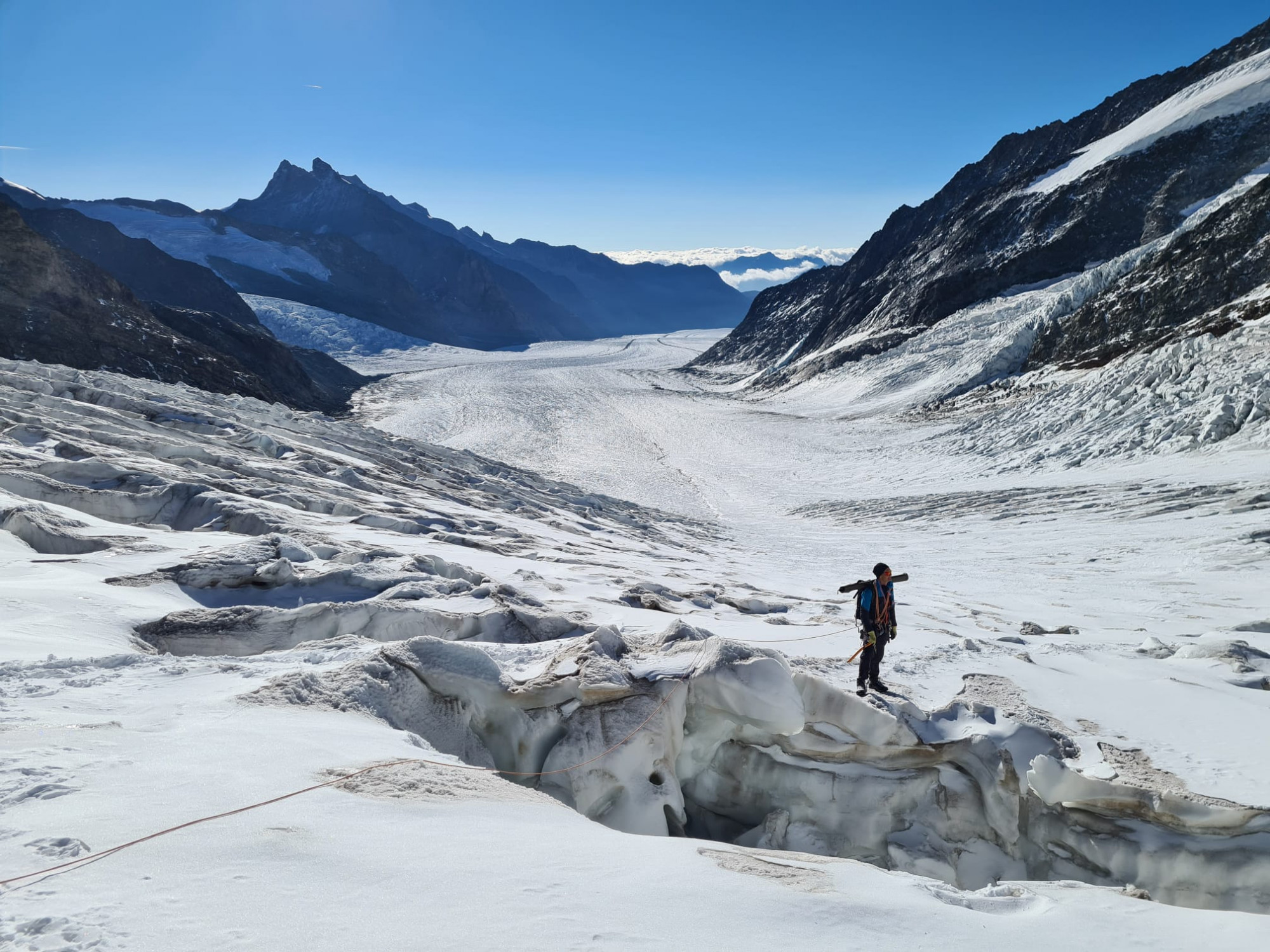 Matthias Huss: Az ezredforduló óta a svájci gleccserek egyharmadát elveszítettük