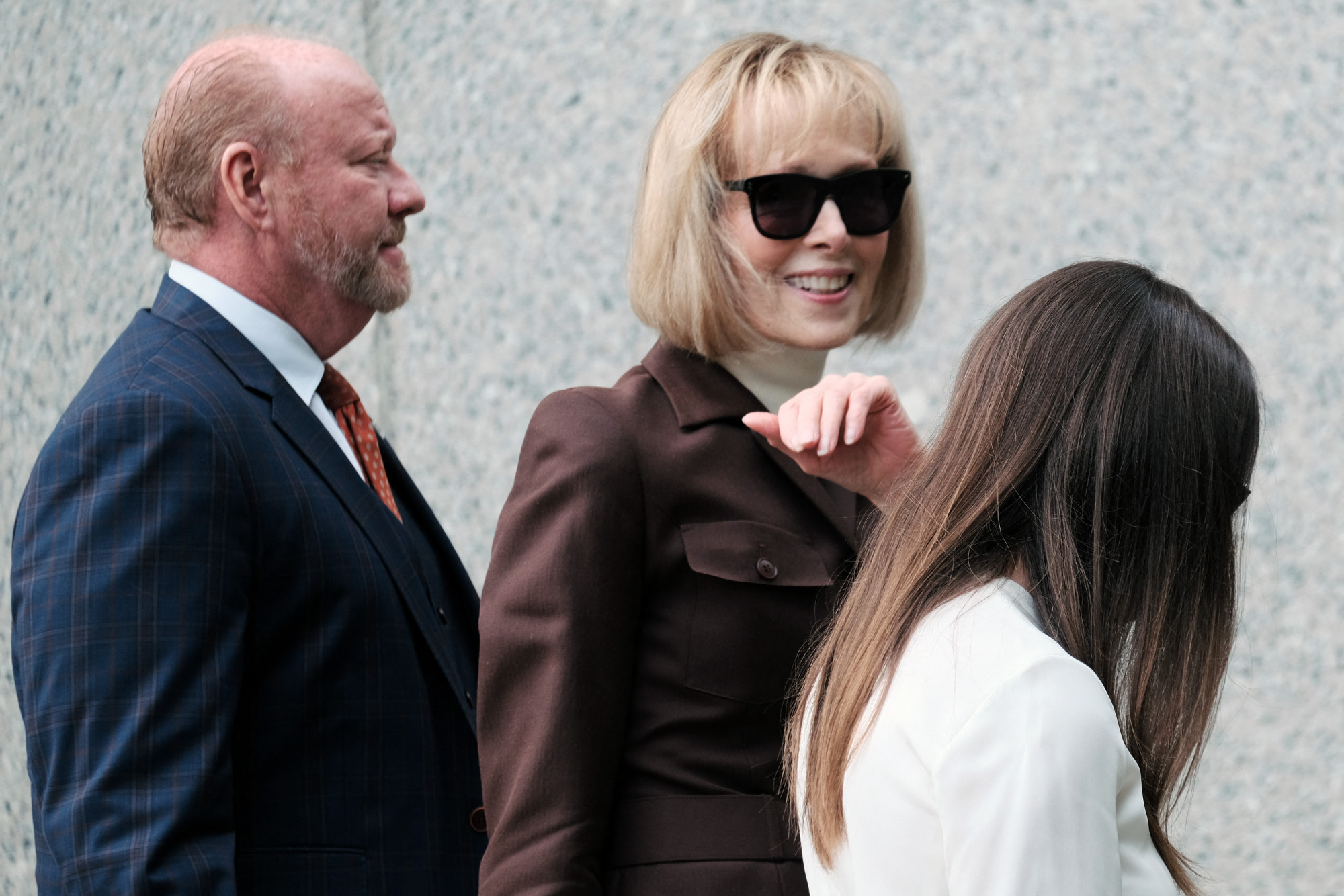 E. Jean Carroll in a New York court on May 9, 2023