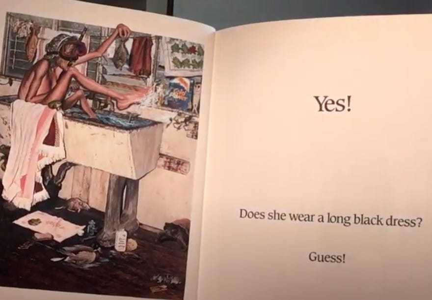 A floridai Duval megyében betiltottak egy boszorkányról szóló gyerekkönyvet, mert az egyik rajzon kádban fürdik