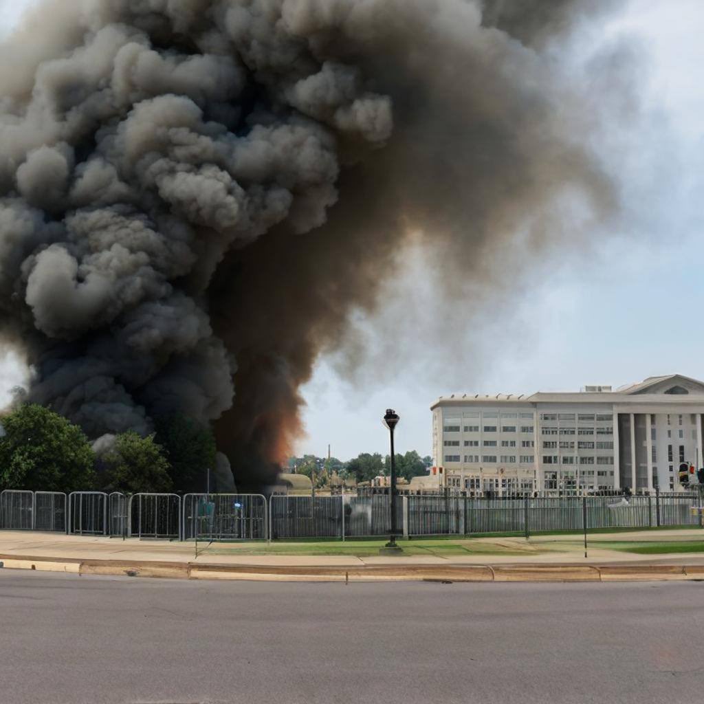 Hamis, AI által készített kép terjedt el a Pentagon felrobbantásáról