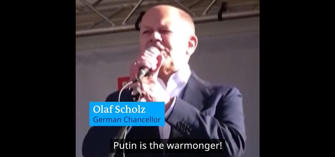 Olaf Scholz indulatosan magyarázta el az őrjöngő béketábornak, hogy miért hazug minden állításuk