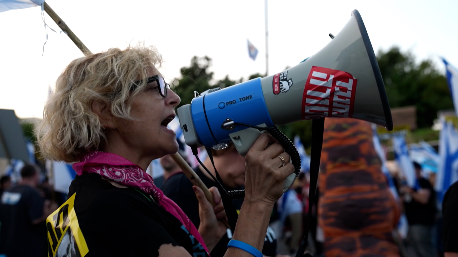 Az ultraortodox zsidók kivételezése ellen tüntetnek Izraelben