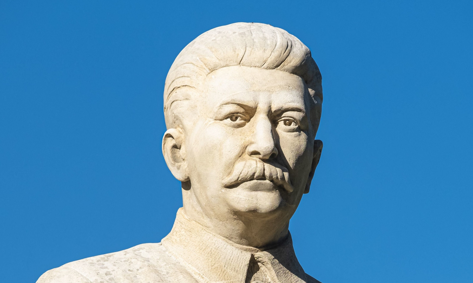 Lefejezték a Sztálin szobrot, amit a szülővárosától nem messze állítottak a szovjet diktátornak