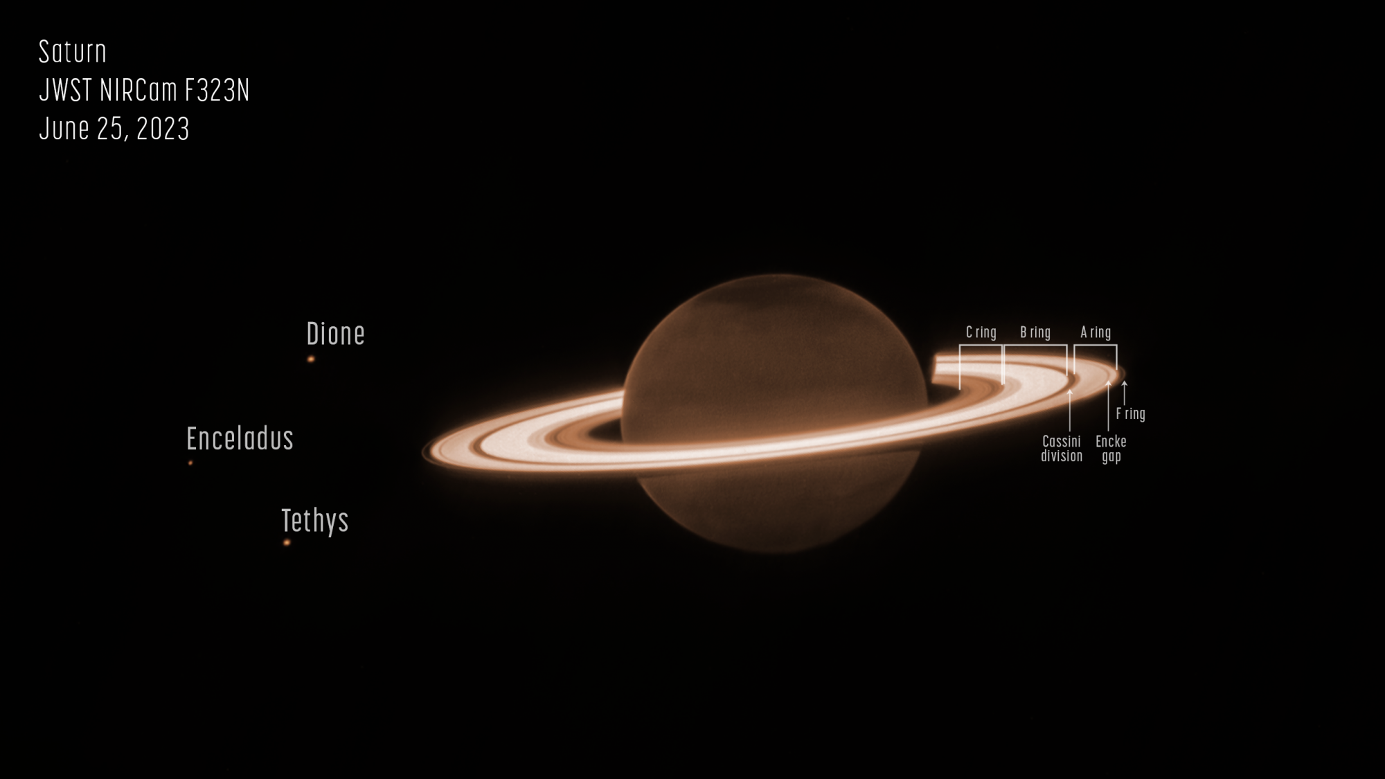 Csodálatos képet lőtt a Szaturnuszról a James Webb űrtávcső