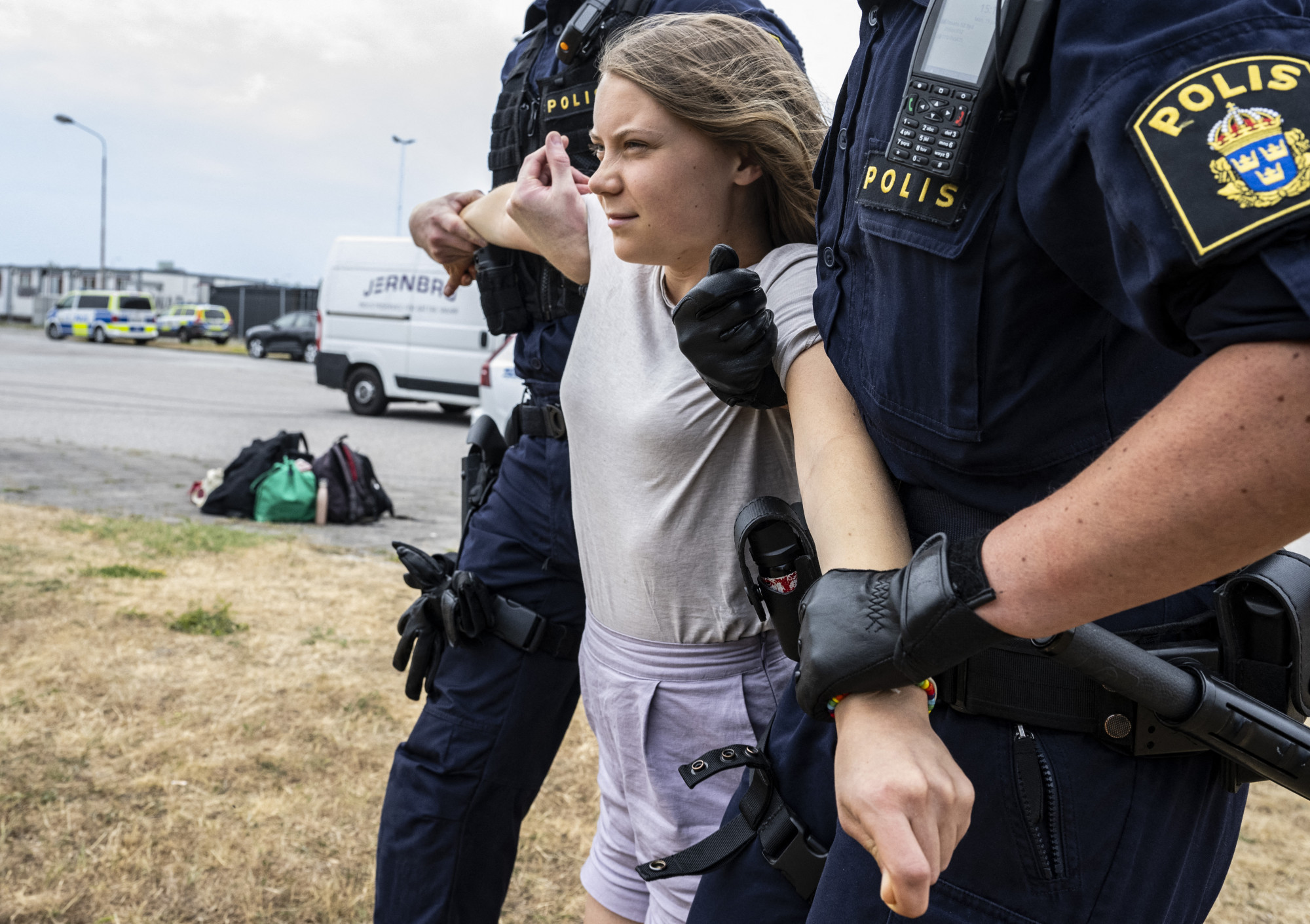 Vádat emeltek Greta Thunberg ellen, mert nem engedelmeskedett a rendőri felszólításnak