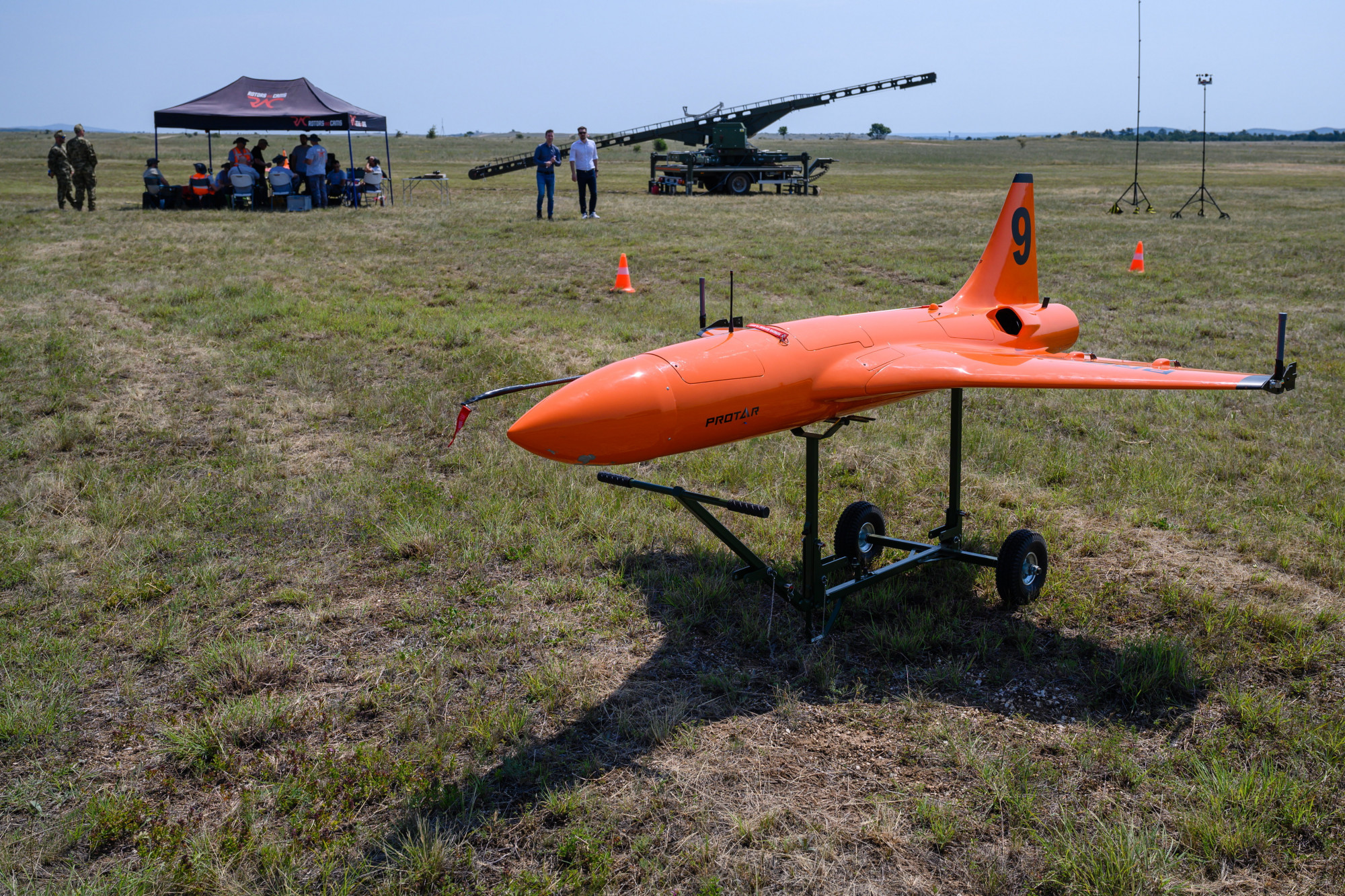 Bemutatták a magyar fejlesztésű ProTAR drónt