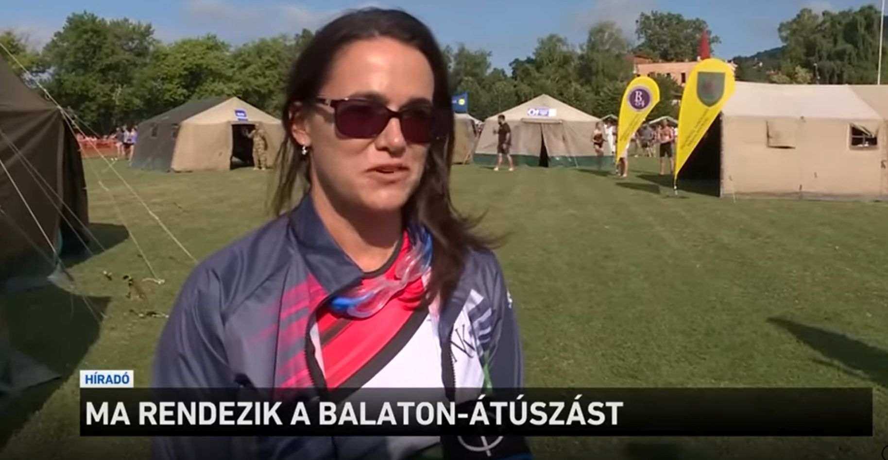 Novák Katalin: Balaton-átúszás csak itt van Magyarországon