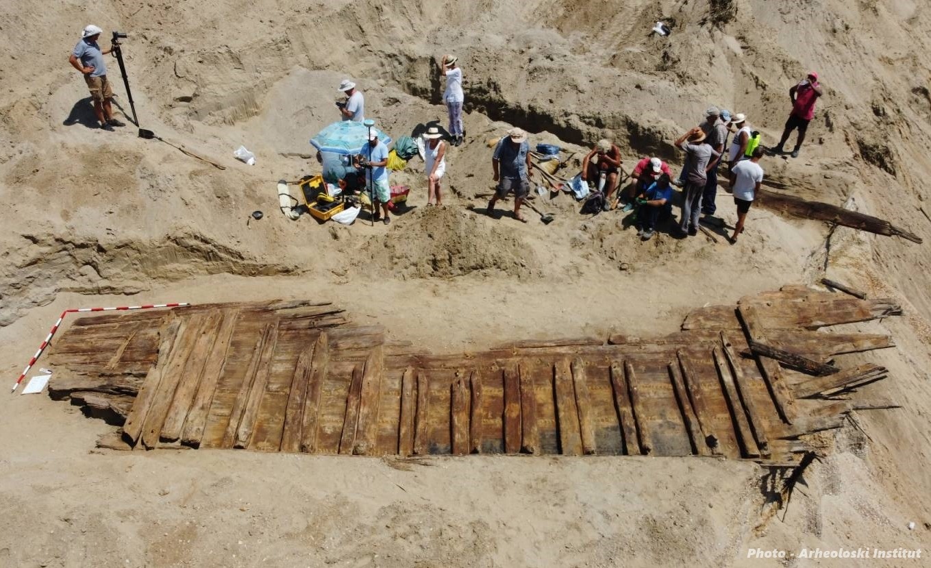 Kb. 1700 éves római hajóra bukkantak szerbiai szénbányászok