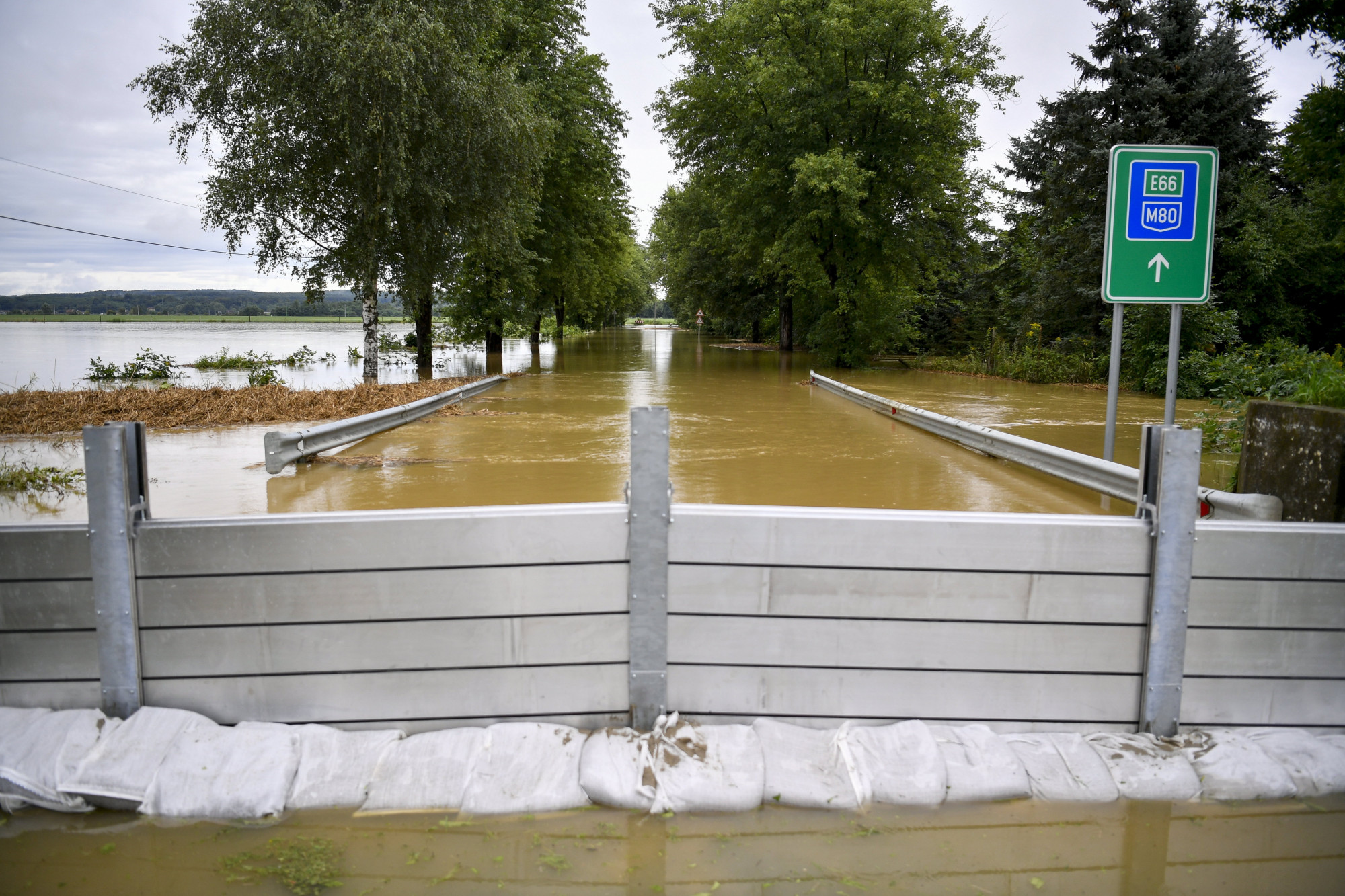 Rekordot döntött a Dráva áradása