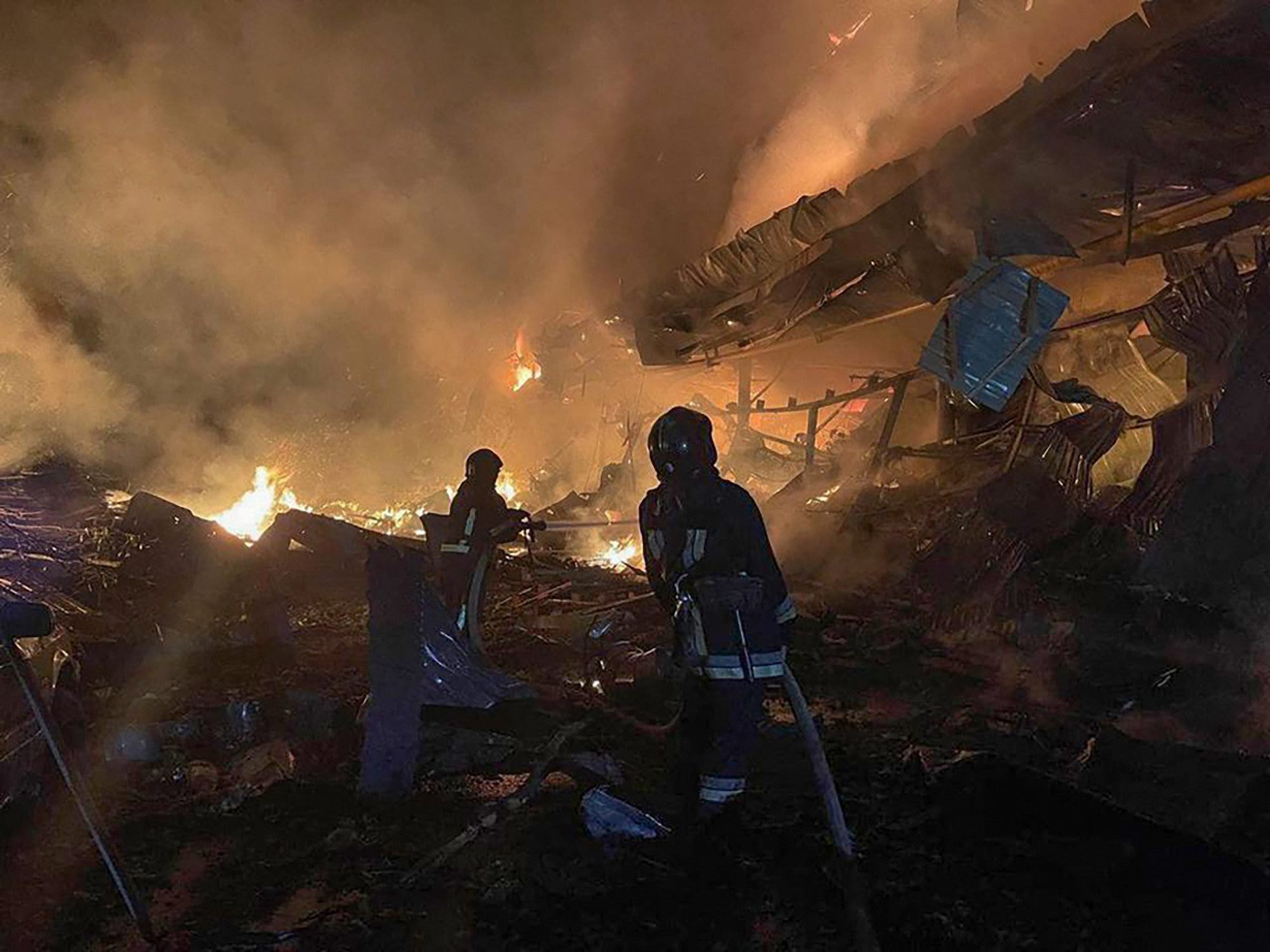 Oroszország újabb légicsapásokkal borította lángba Odesszát