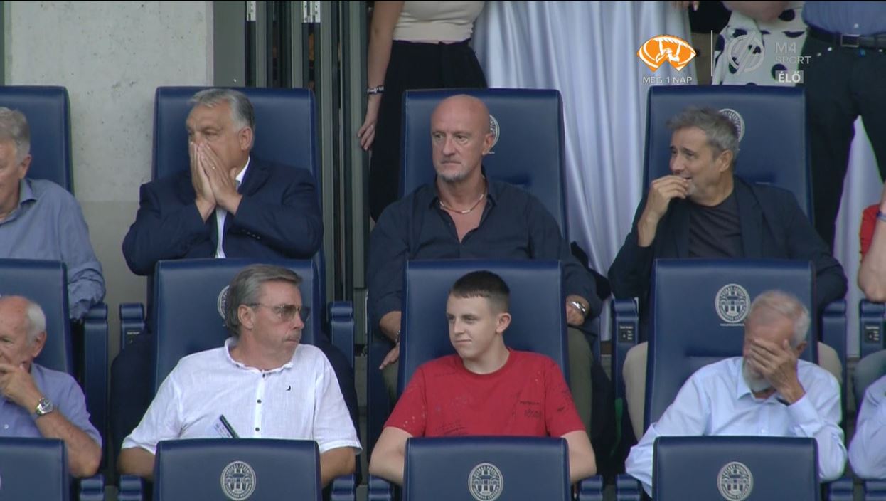 Orbán Marco Rossival nézett meccset Felcsúton