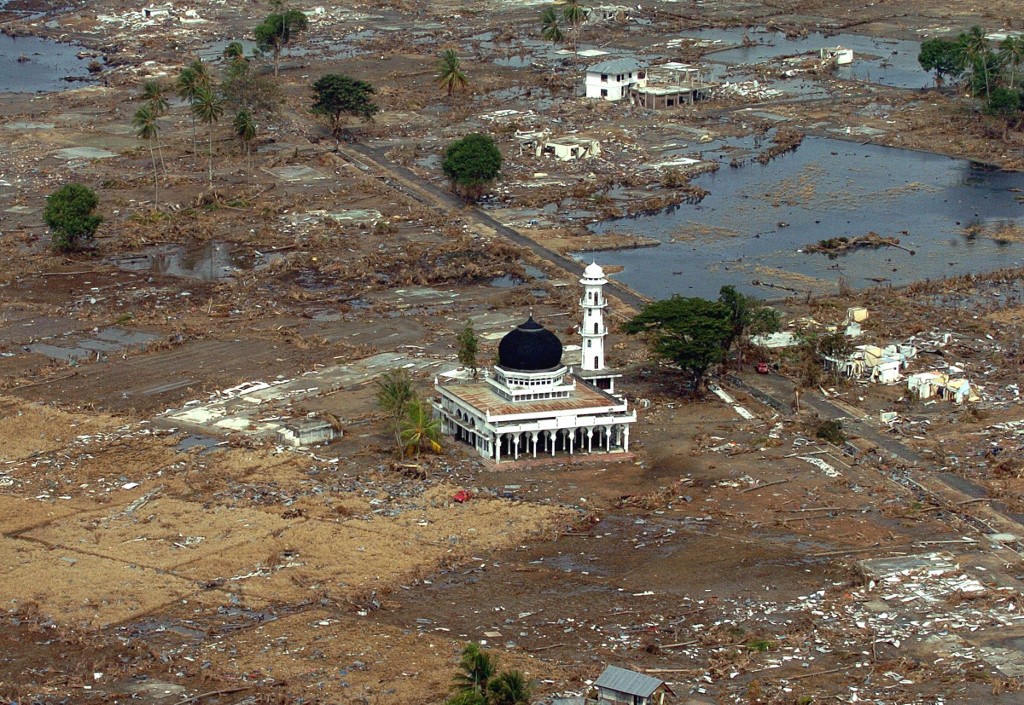 A 2004-es indiai-óceáni szökőár pusztítása