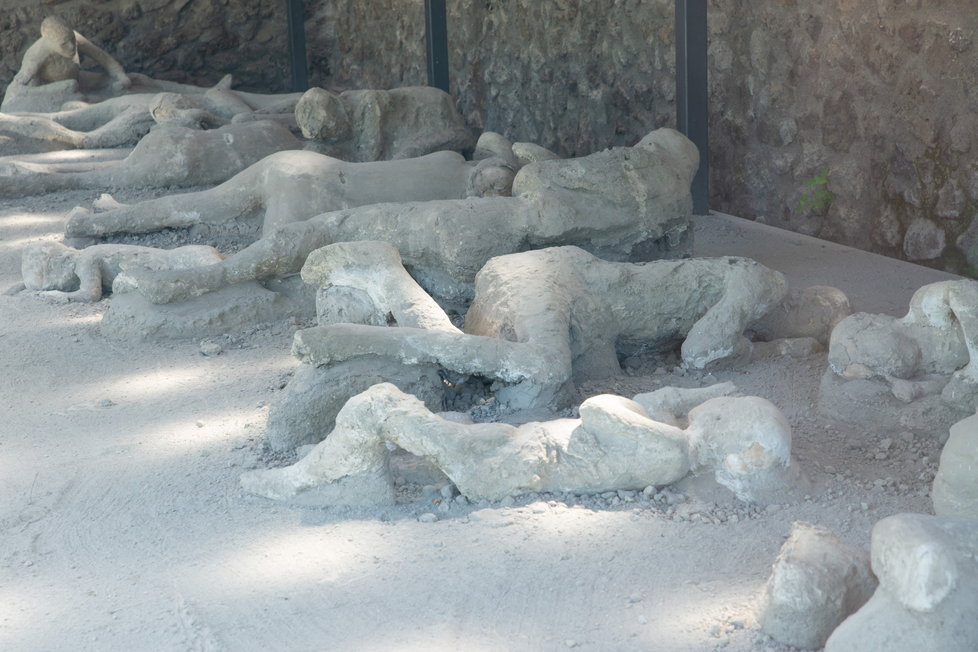 Pompeji áldozatok a Szökevények kertjében