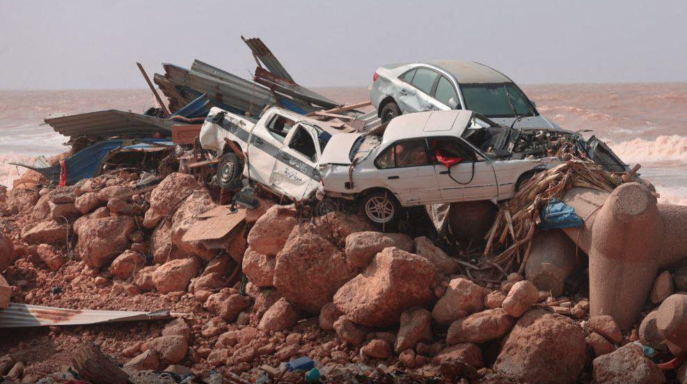 Több mint 2000 ember meghalt a Líbia keleti partjainál pusztító viharban