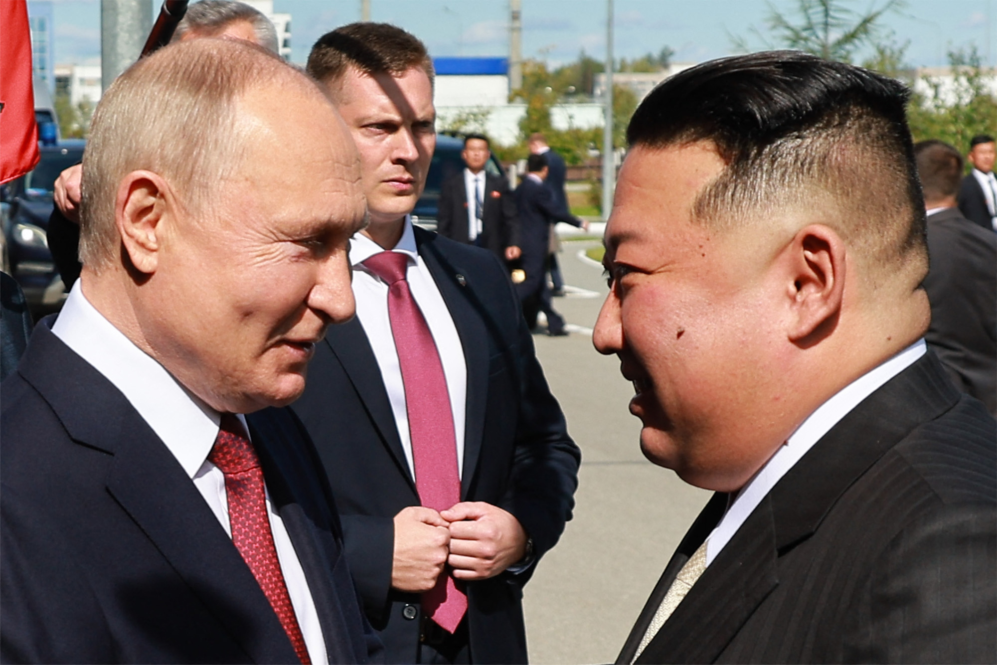 Egy távol-keleti űrközpontban találkozott egymással Putyin és Kim Dzsongun